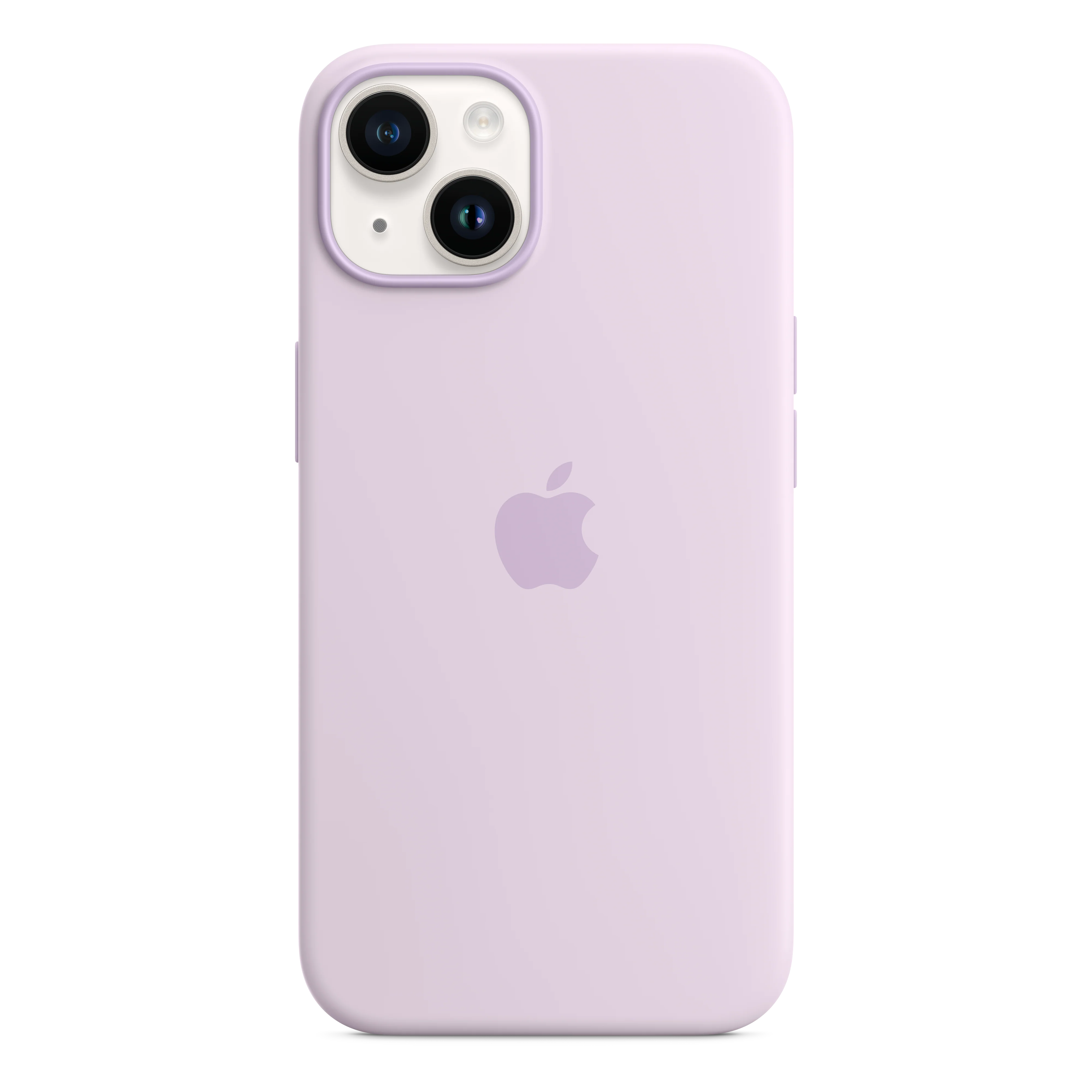 Funda para iPhone 14 de silicona con MagSafe - Lila - Image 4