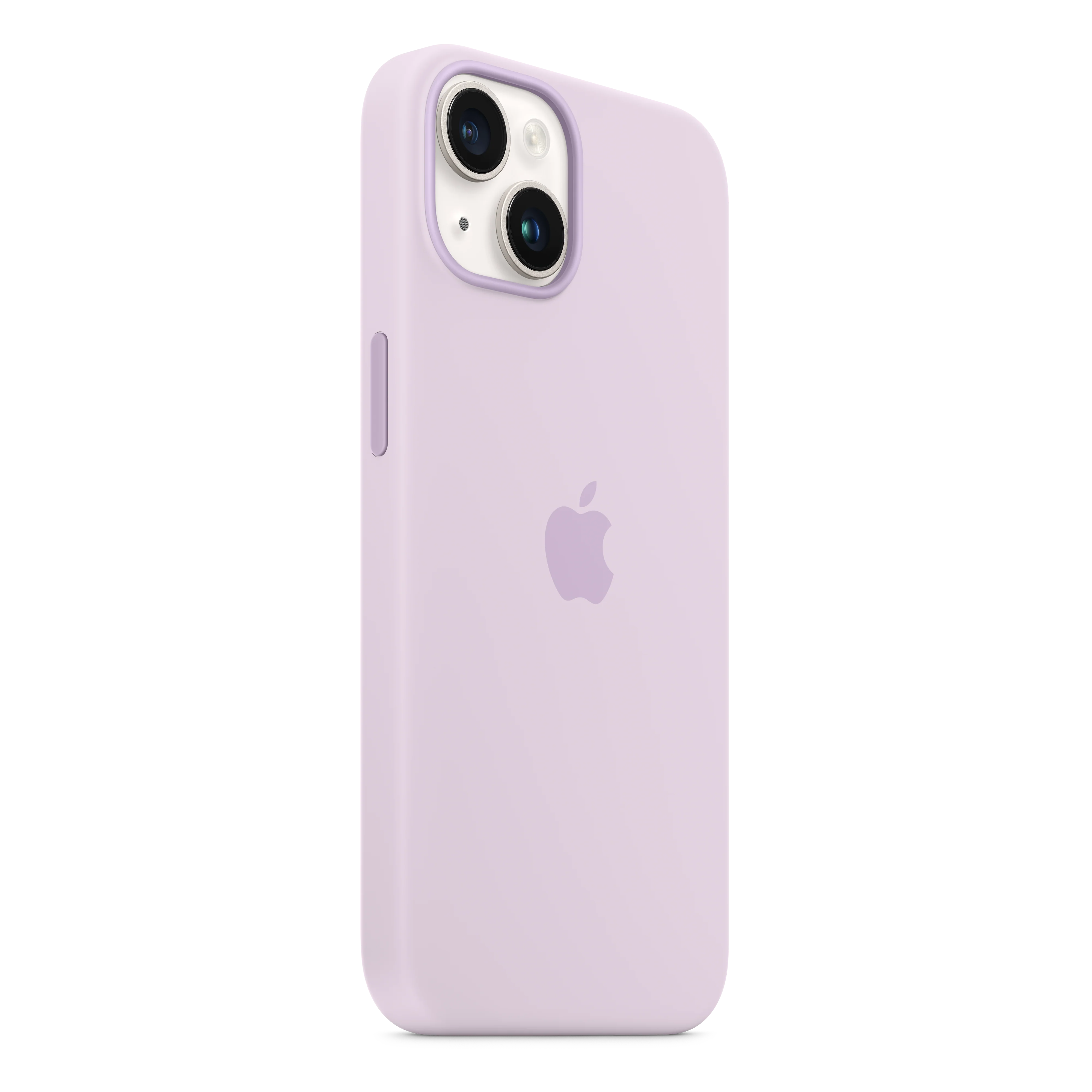 Funda para iPhone 14 de silicona con MagSafe - Lila - Image 6