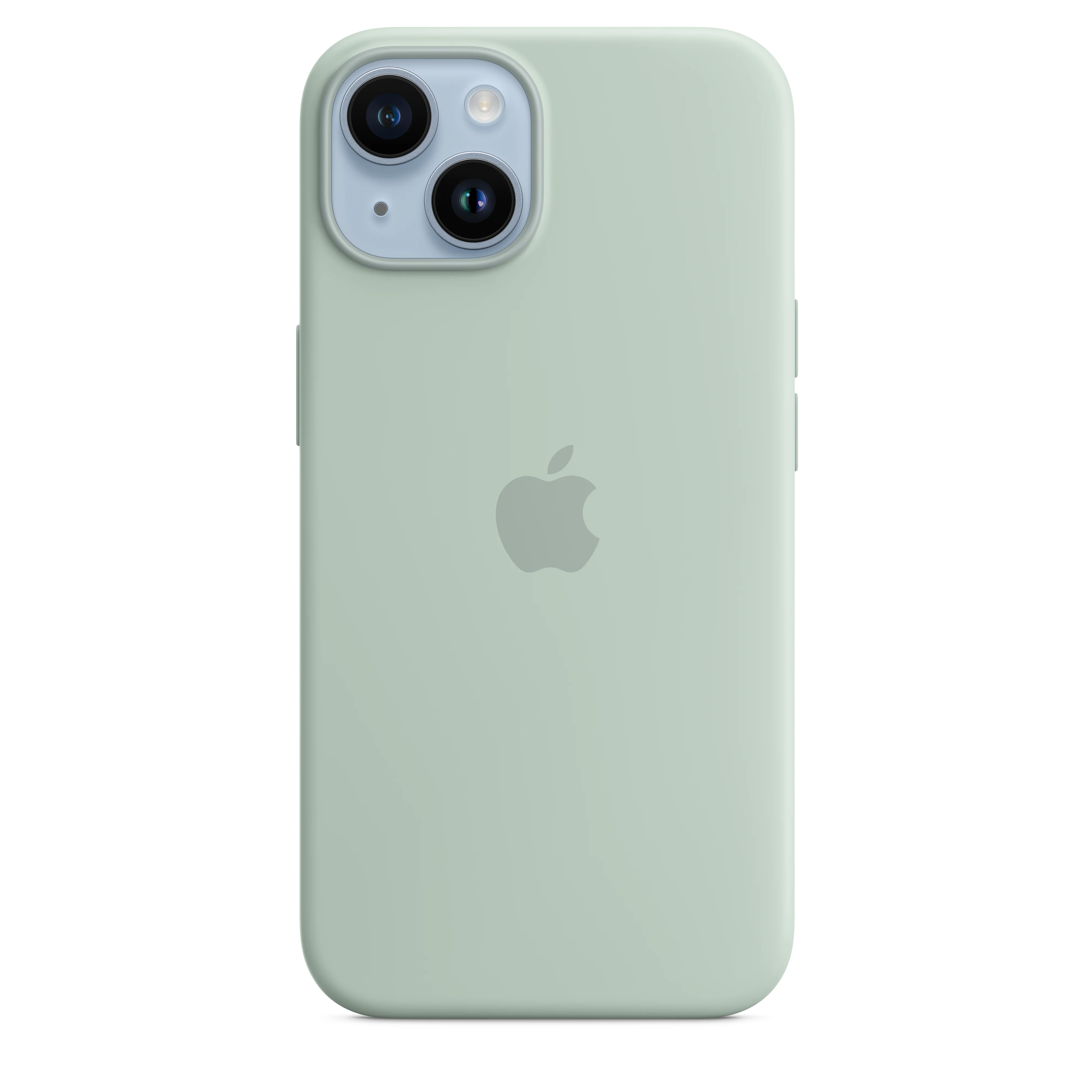Funda para iPhone 14 de silicona con MagSafe - Suculenta