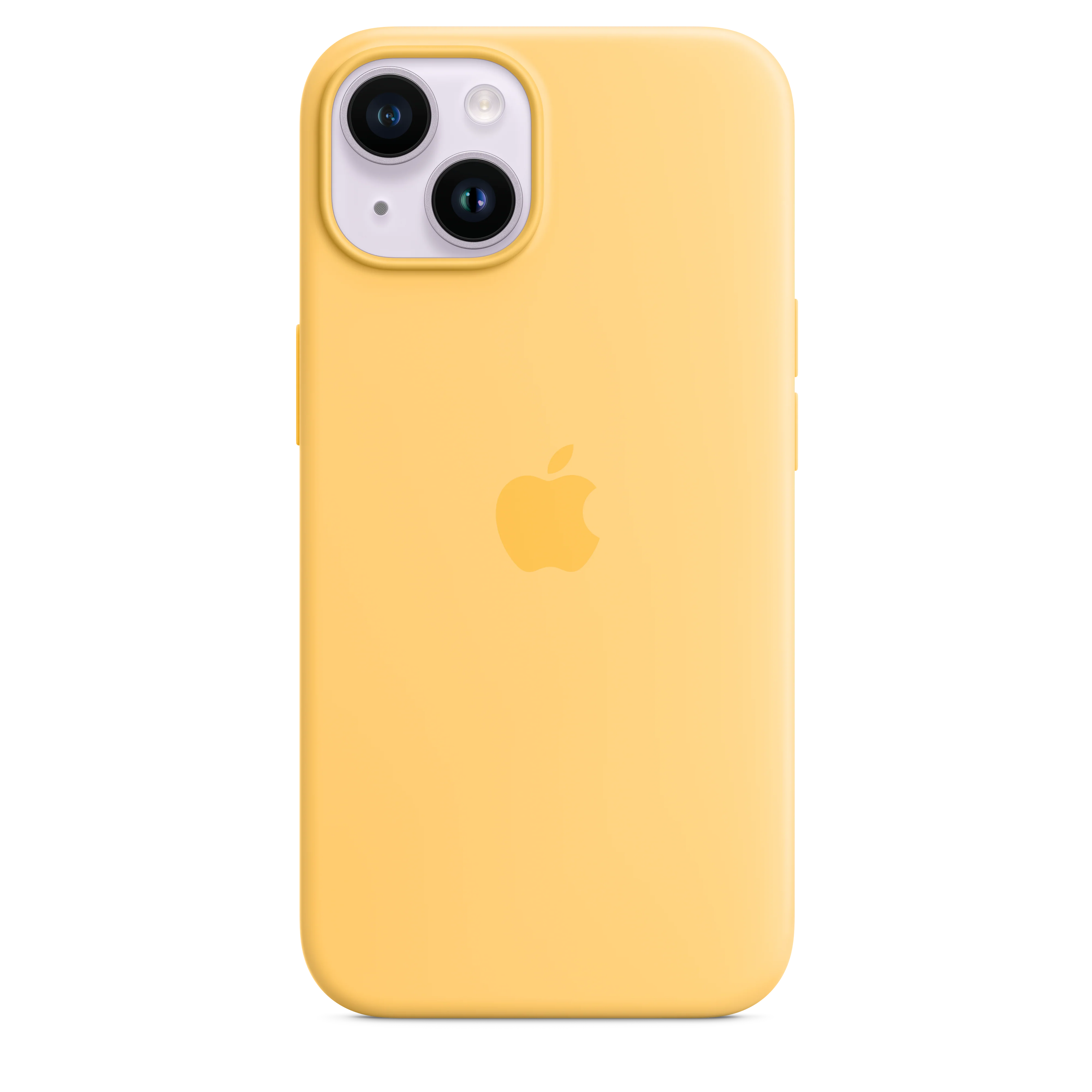 Funda para iPhone 14 de silicona con MagSafe - Resplandor solar - Image 2