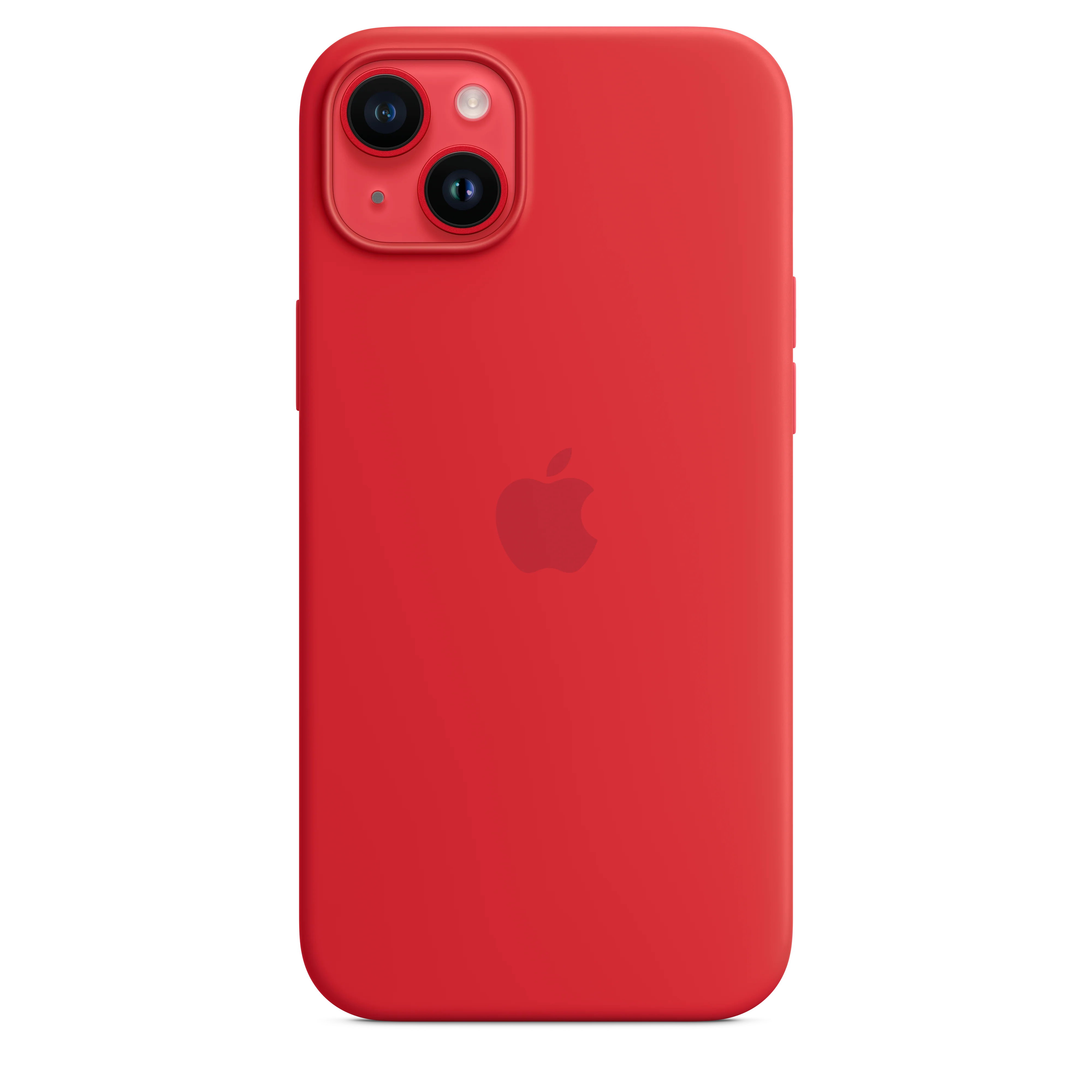 Funda para iPhone 14 Plus de silicona con MagSafe - (PRODUCT)RED - Image 5