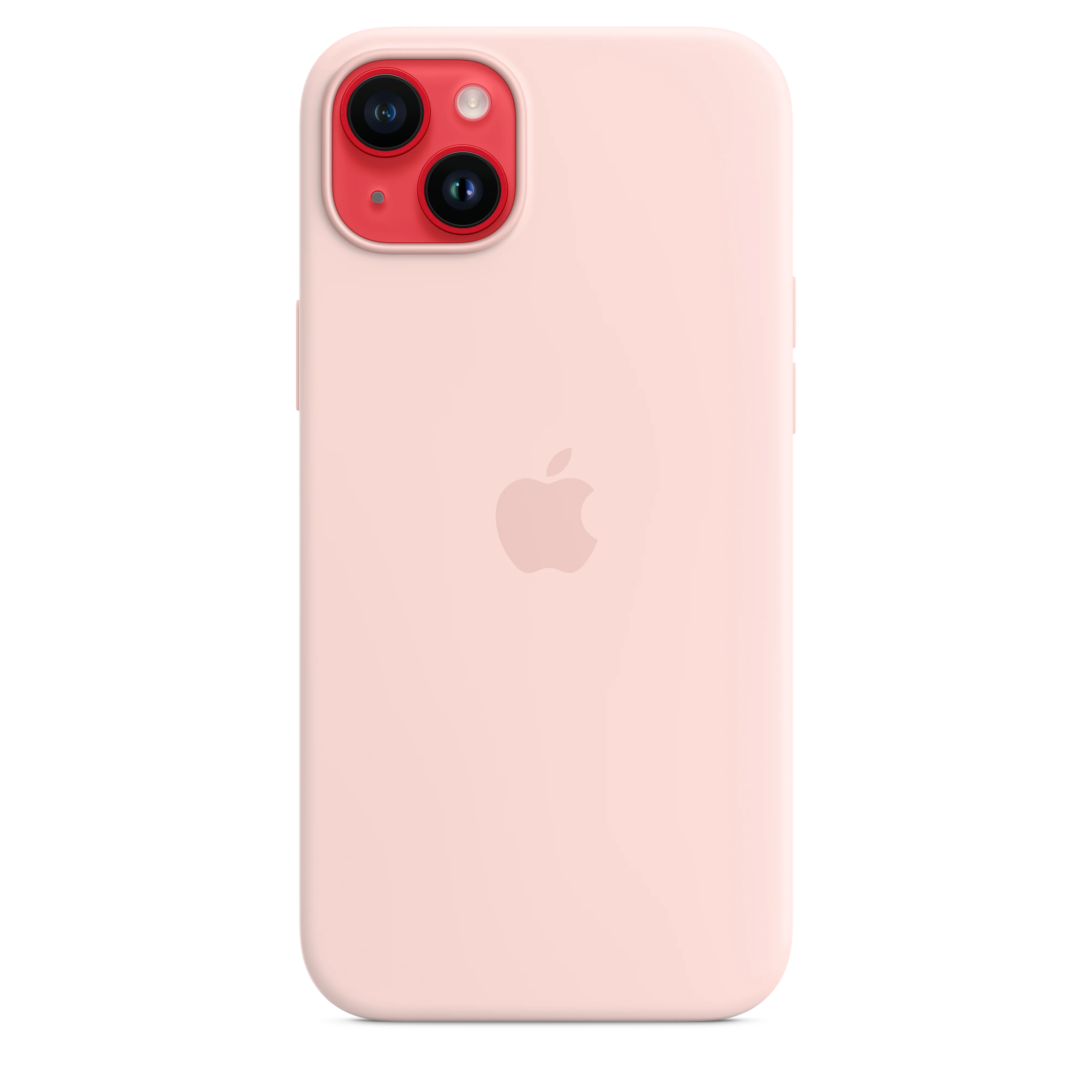 Funda para iPhone 14 Plus de silicona con MagSafe - Rosa caliza - Image 5
