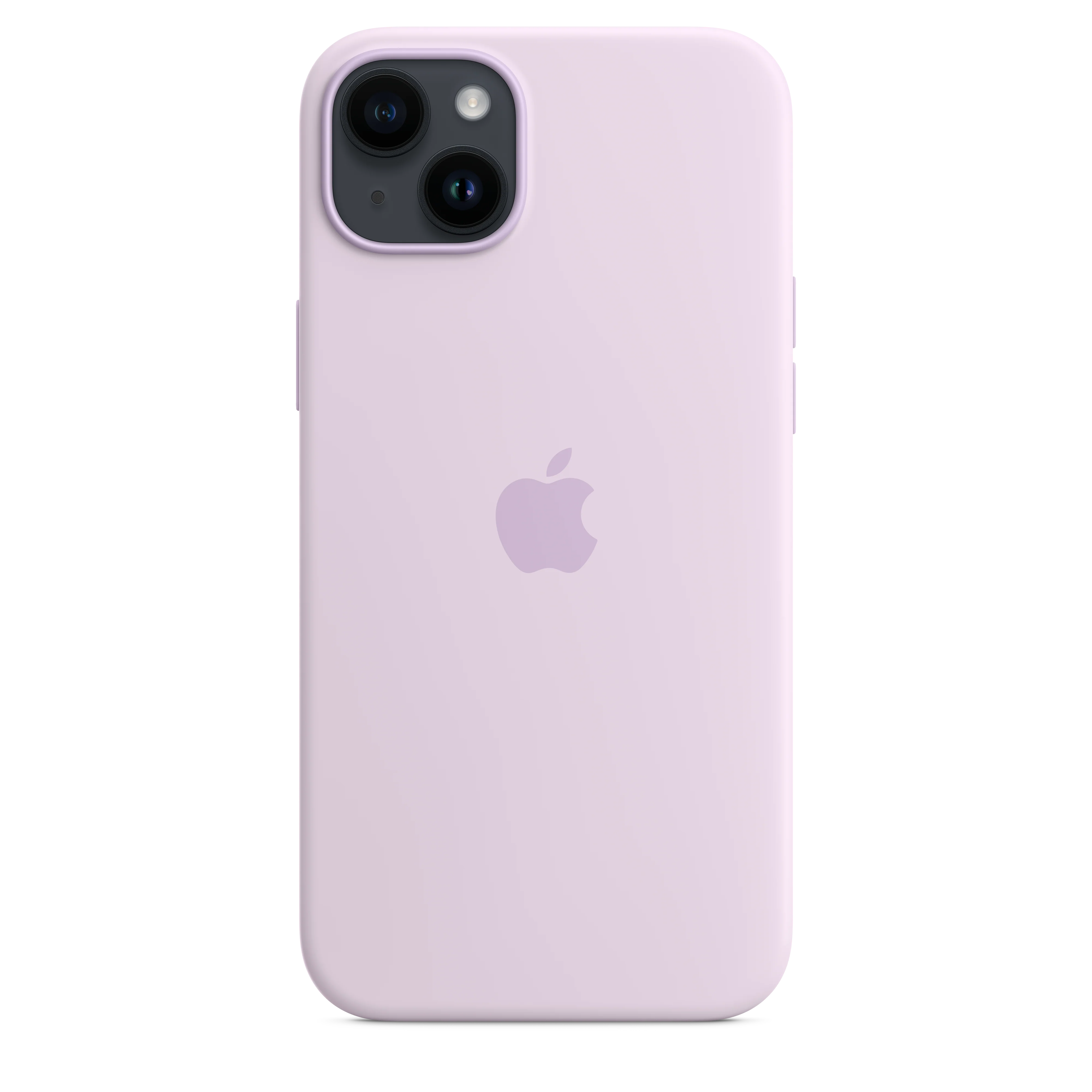 Funda para iPhone 14 Plus de silicona con MagSafe - Lila - Image 3