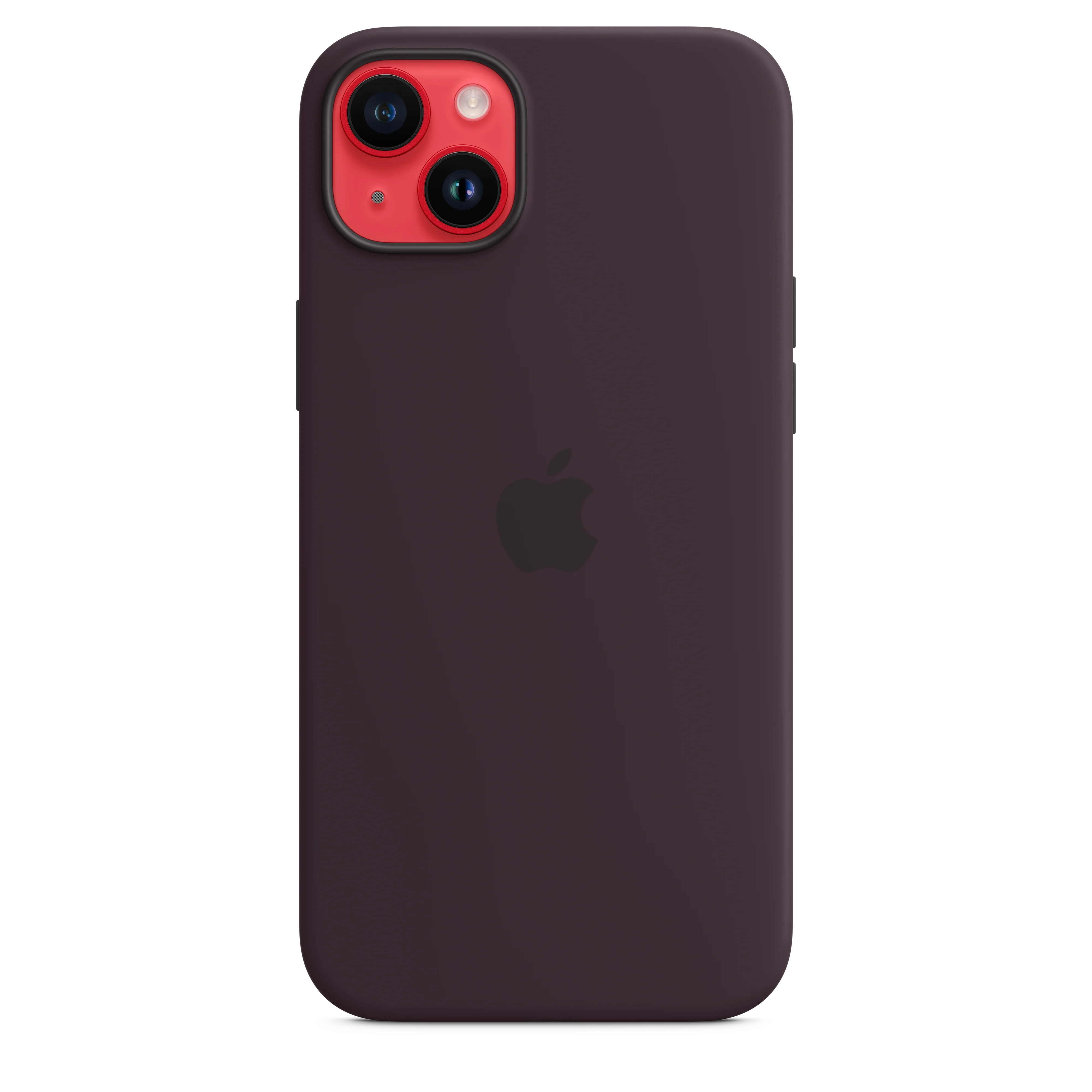 Funda para iPhone 14 Plus de silicona con MagSafe - Baya de saúco - Image 5