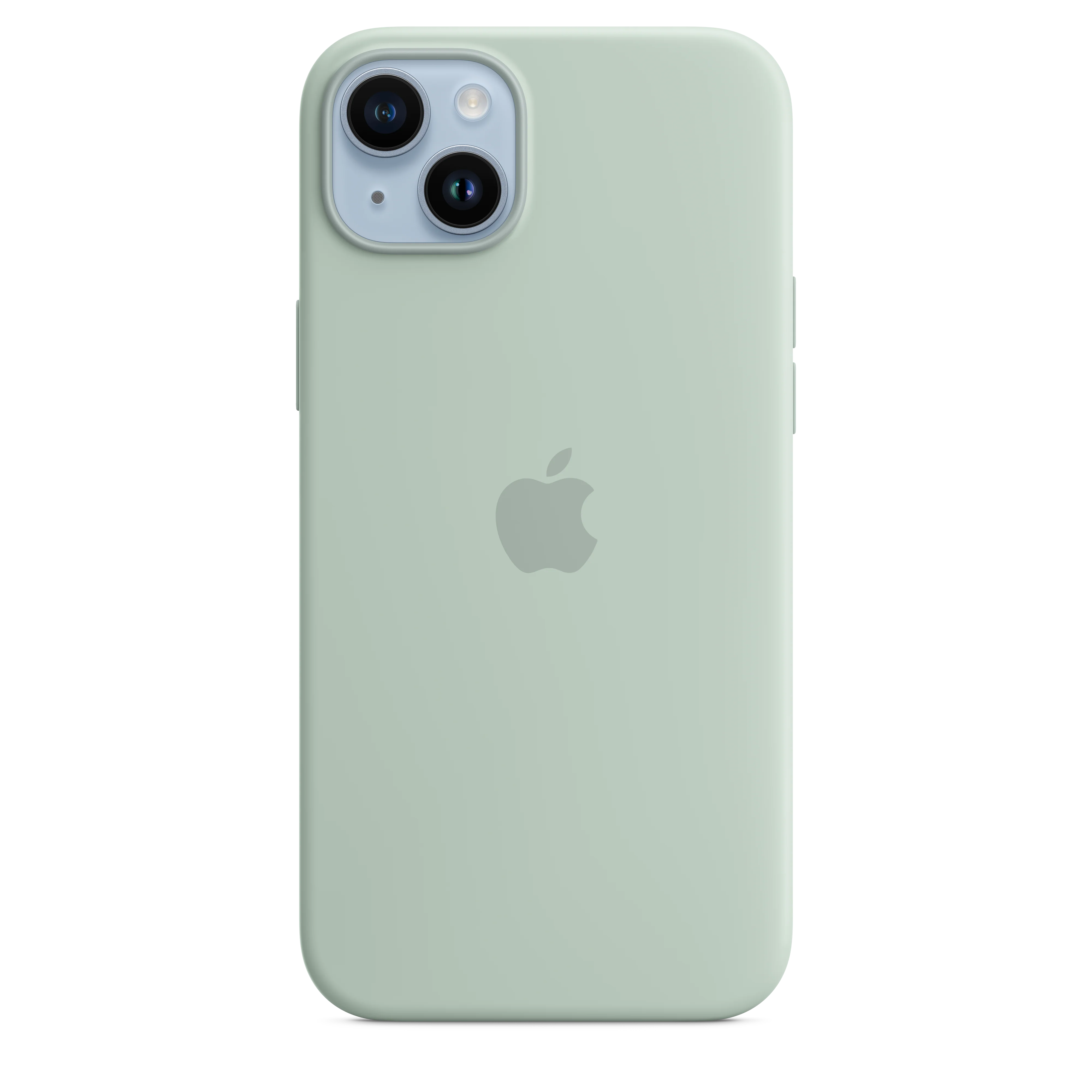 Funda para iPhone 14 Plus de silicona con MagSafe - Suculenta