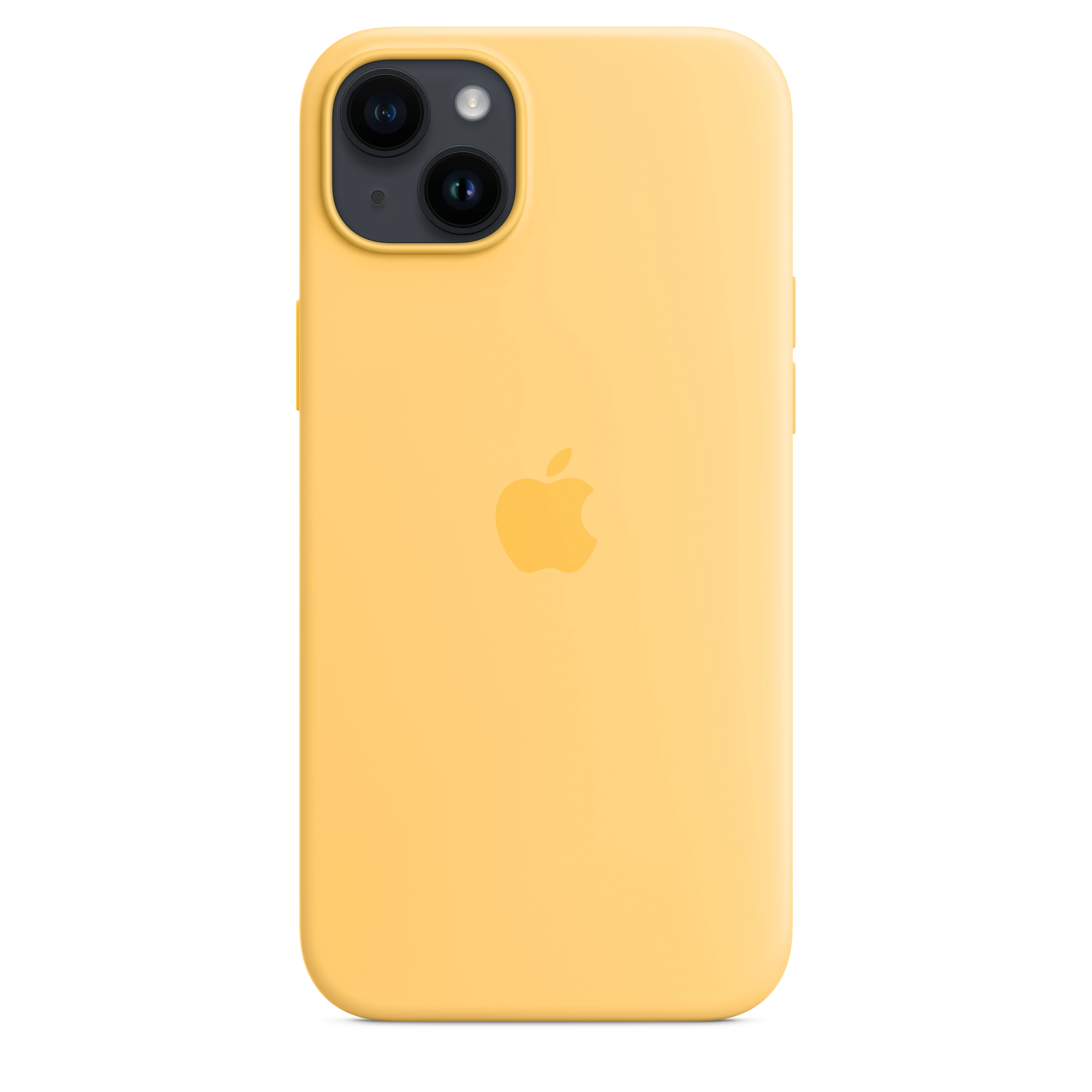 Funda para iPhone 14 Plus de silicona con MagSafe - Resplandor solar - Image 3