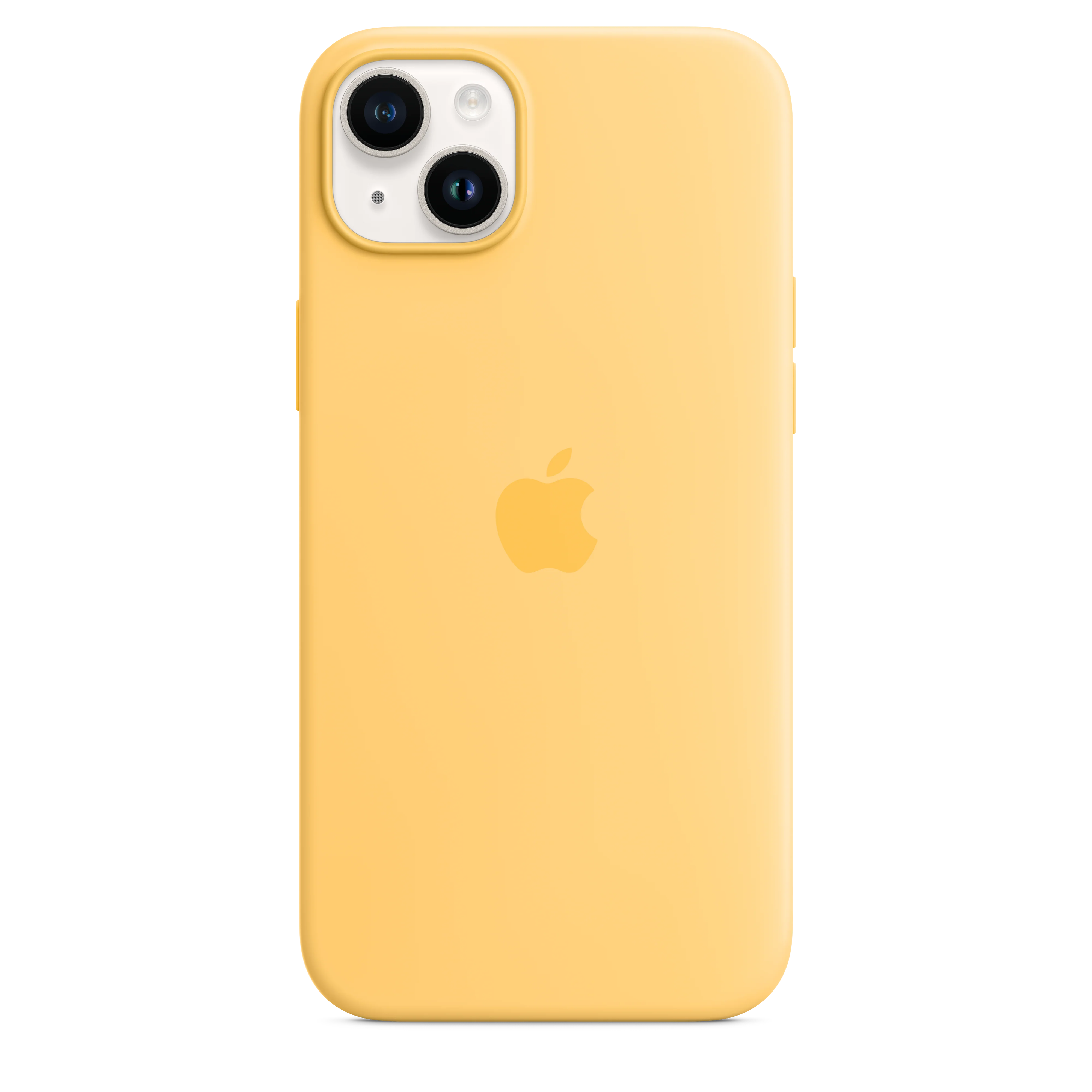 Funda para iPhone 14 Plus de silicona con MagSafe - Resplandor solar - Image 4