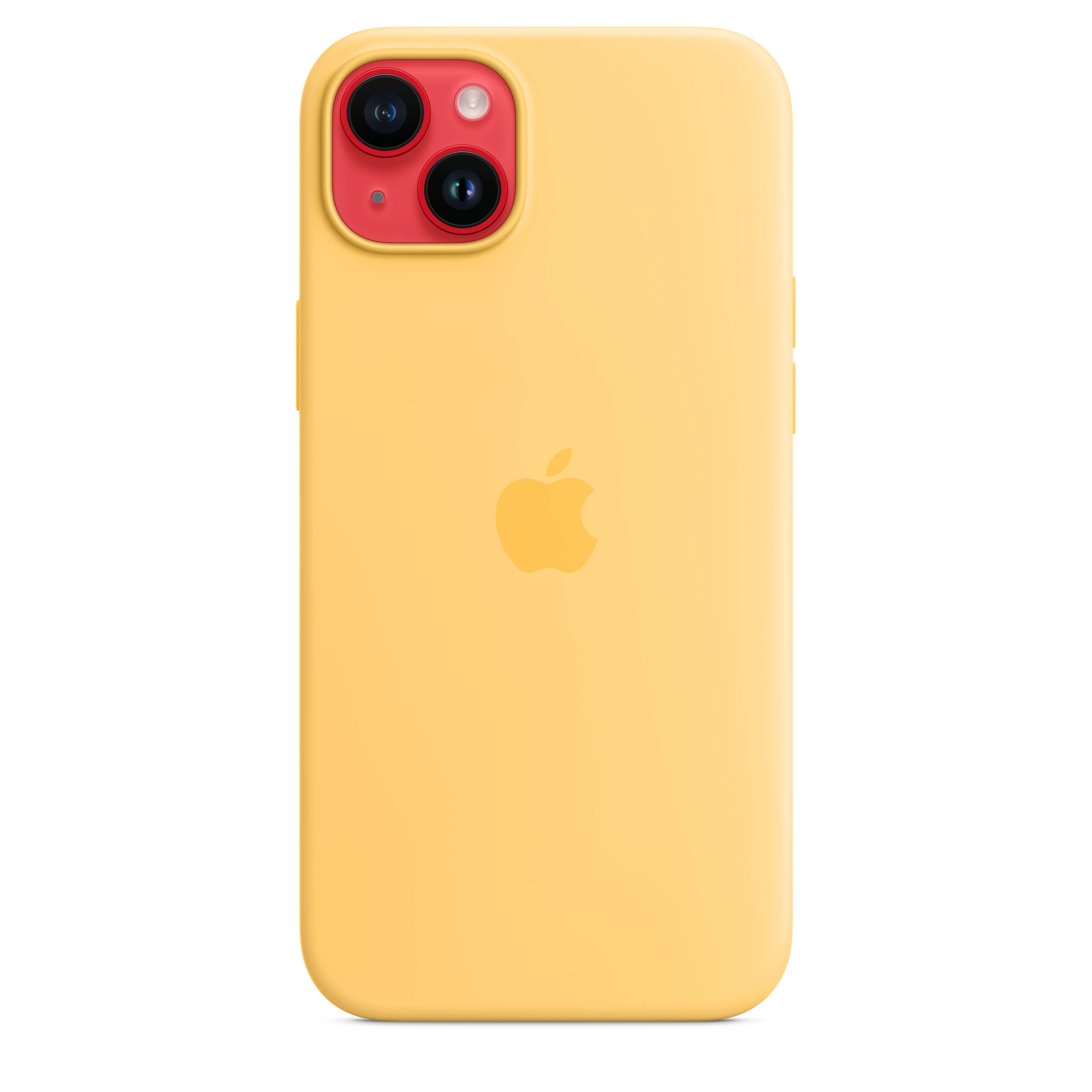 Funda para iPhone 14 Plus de silicona con MagSafe - Resplandor solar - Image 5