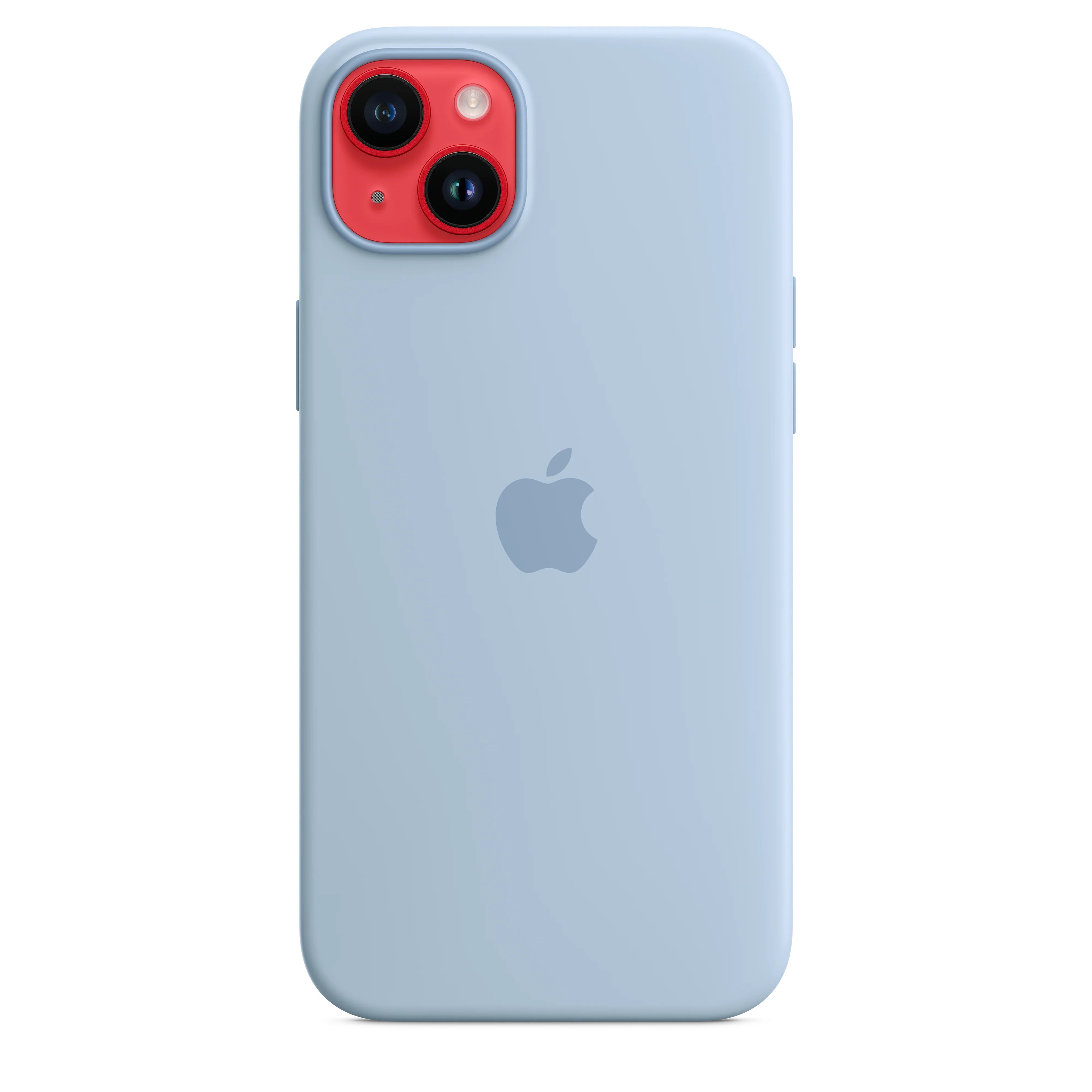 Funda para iPhone 14 Plus de silicona con MagSafe - Azul celeste - Image 6