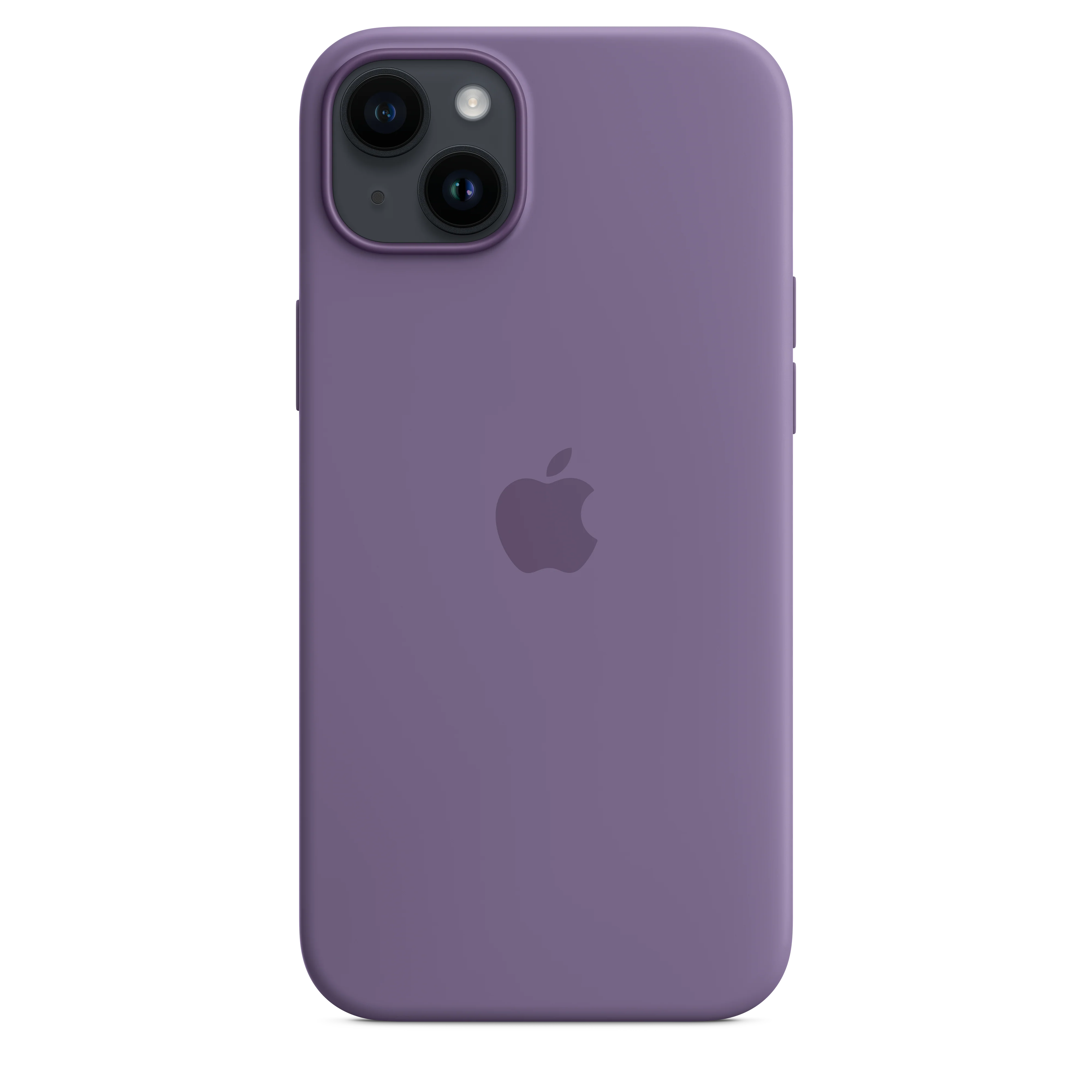 Funda para iPhone 14 Plus de silicona con MagSafe - Lirio - Image 4