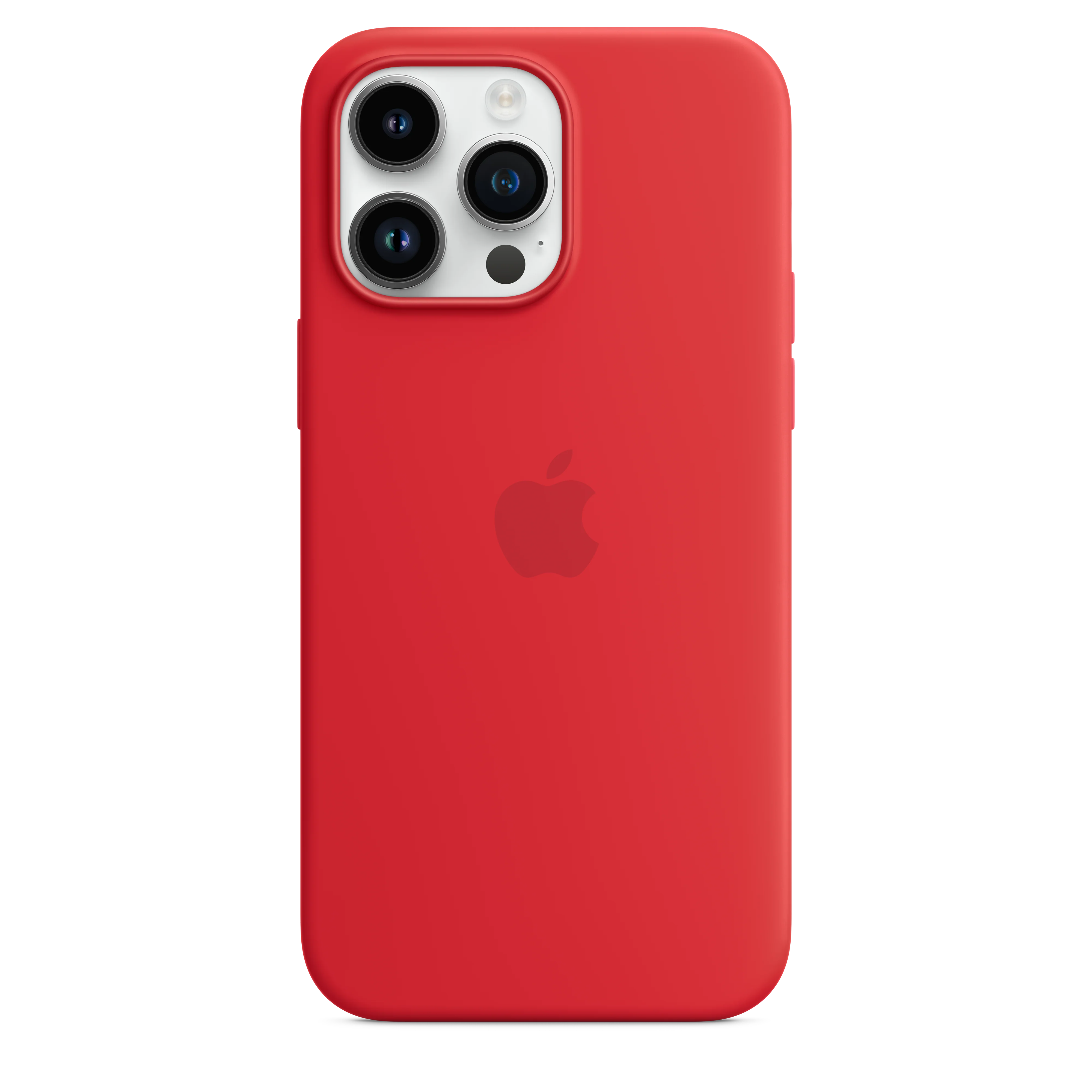 Funda para iPhone 14 Pro Max de silicona con MagSafe - (PRODUCT)RED - Image 3