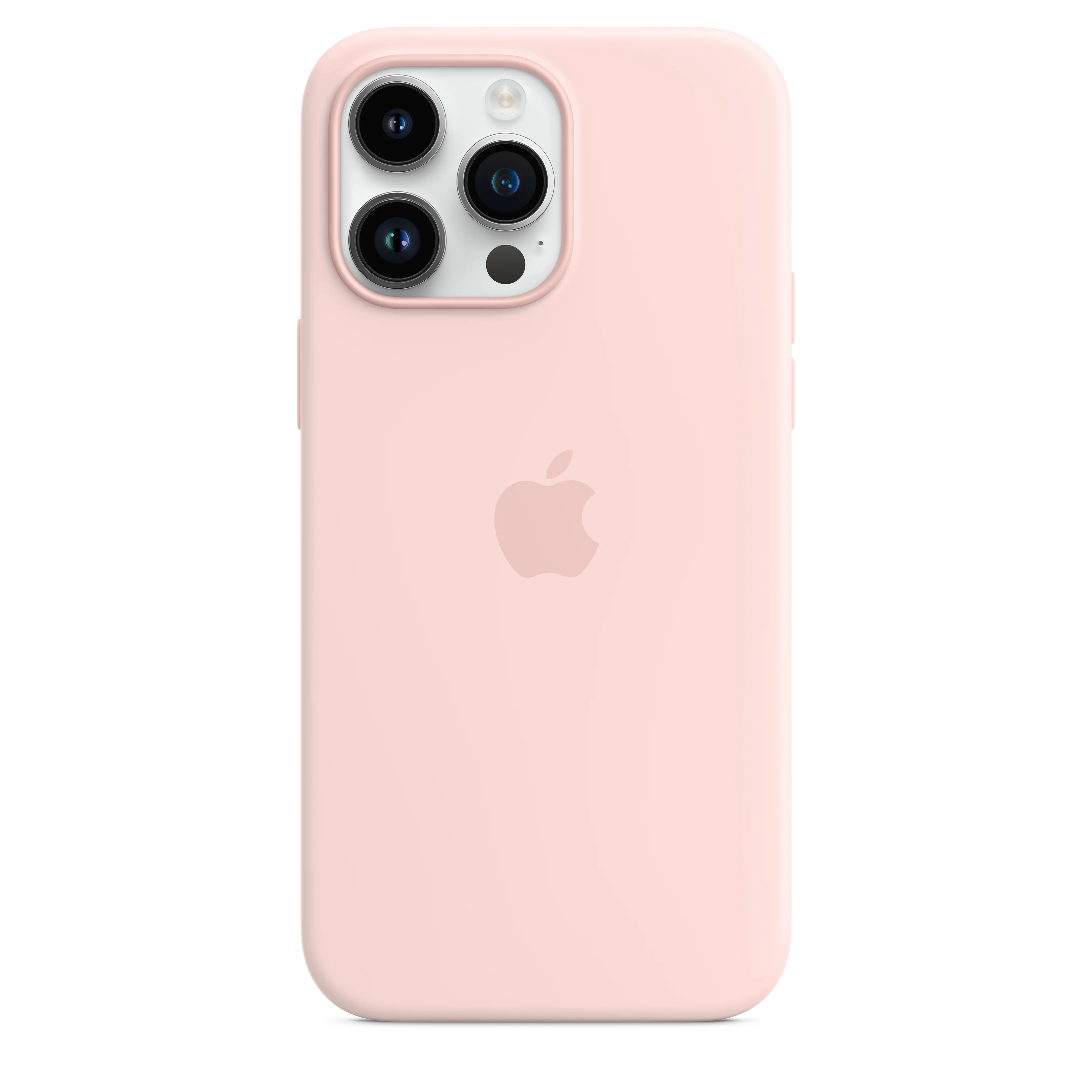 Funda para iPhone 14 Pro Max de silicona con MagSafe - Rosa caliza - Image 3