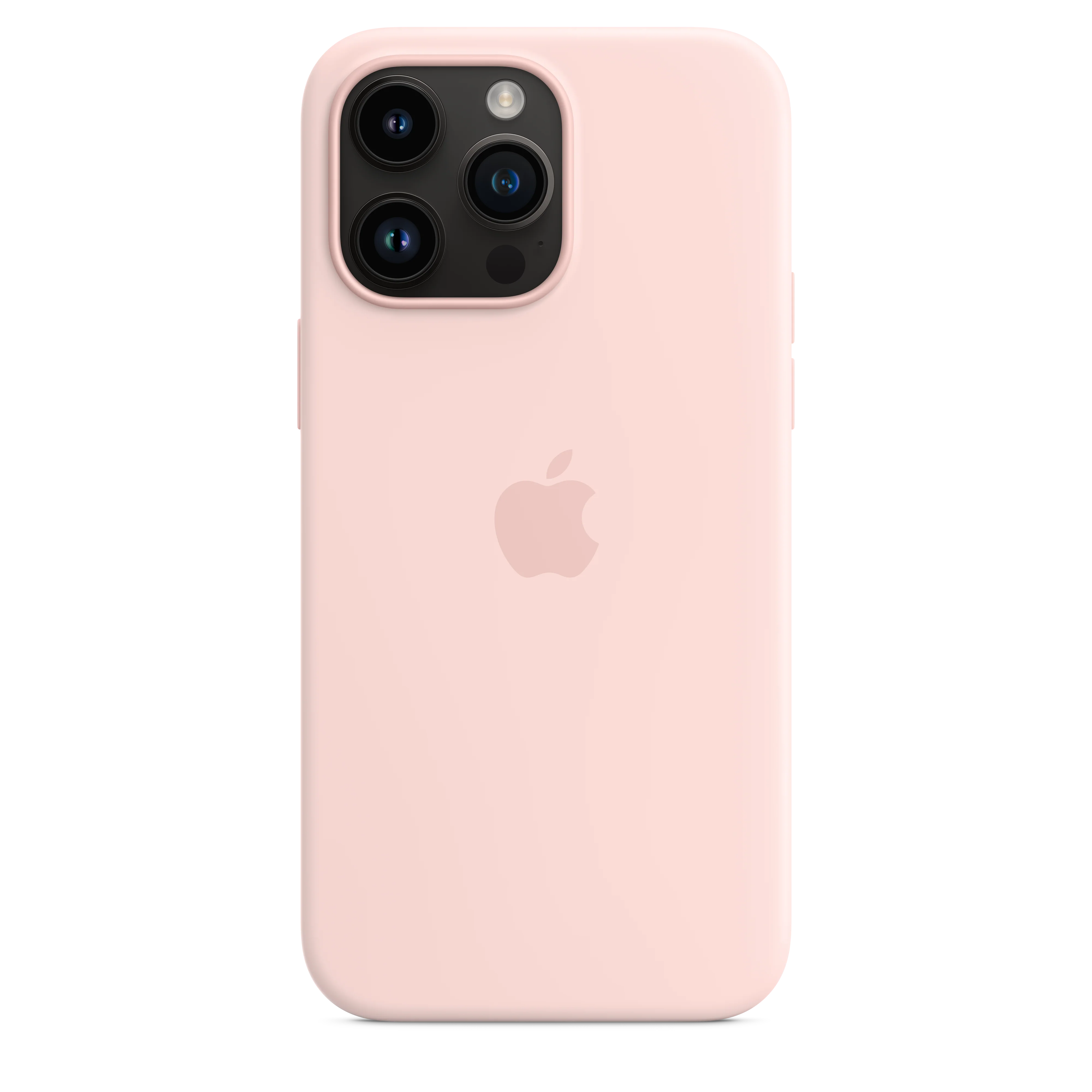 Funda para iPhone 14 Pro Max de silicona con MagSafe - Rosa caliza - Image 4