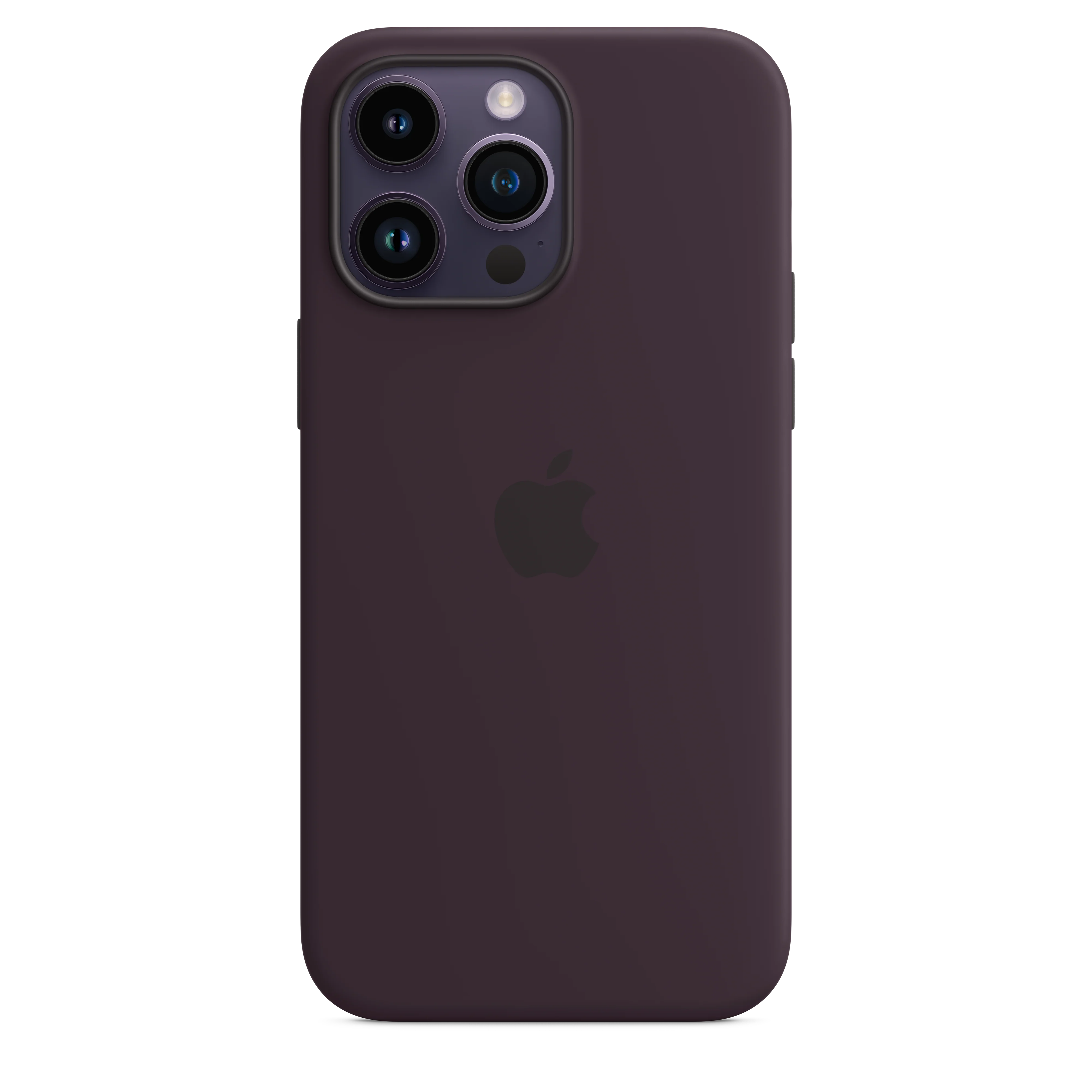 Funda para iPhone 14 Pro Max de silicona con MagSafe - Baya de saúco