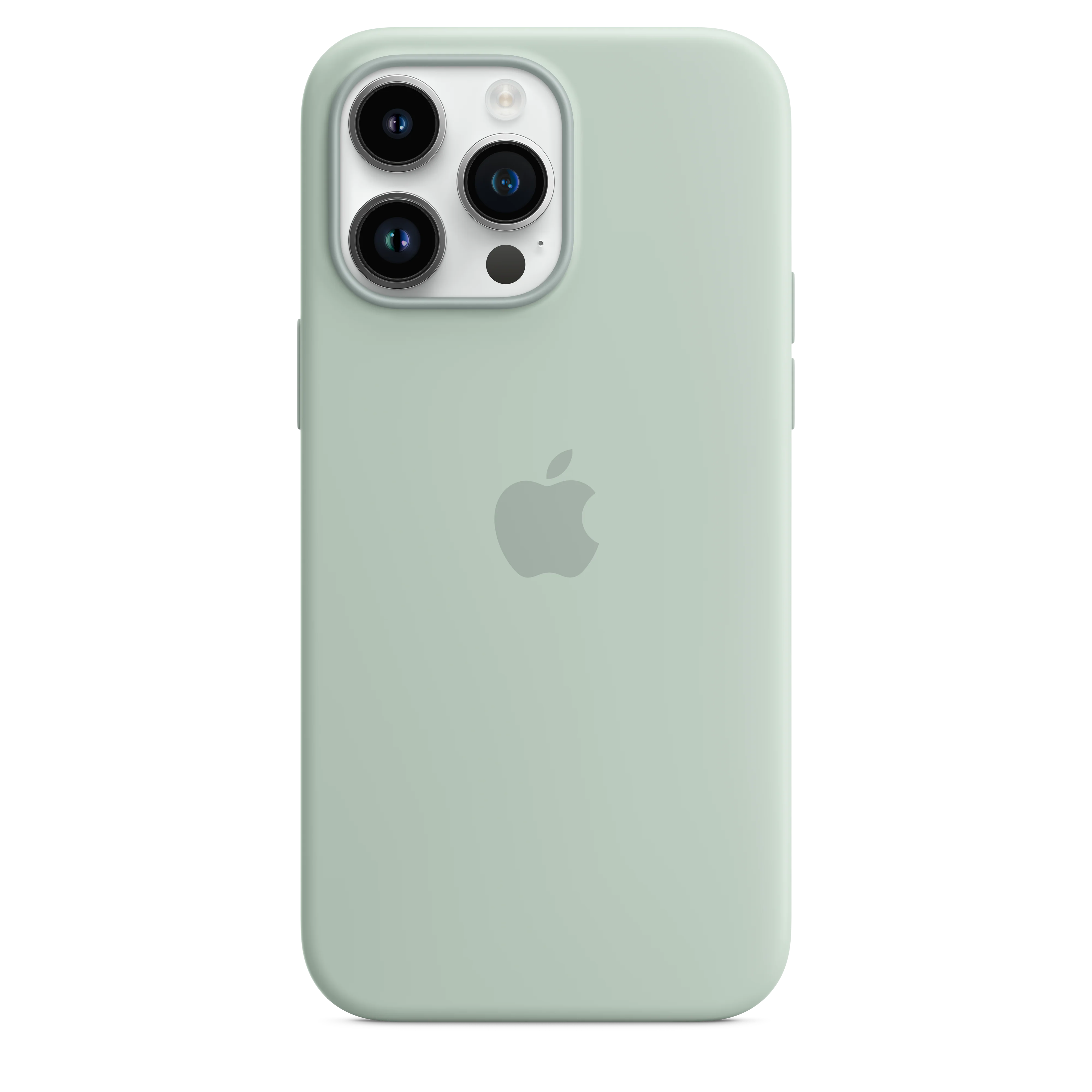 Funda para iPhone 14 Pro Max de silicona con MagSafe - Suculenta - Image 3