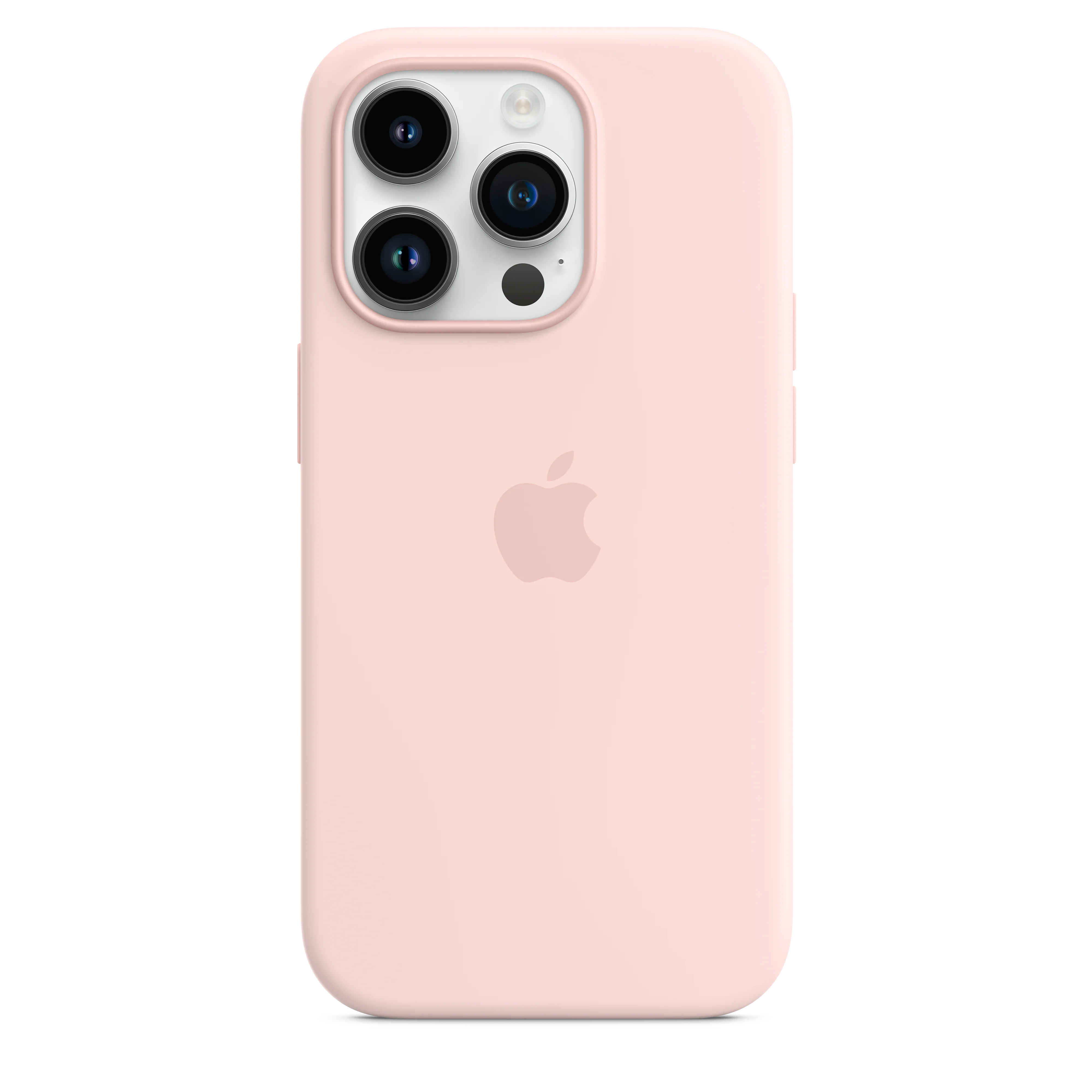 Funda para iPhone 14 Pro de silicona con MagSafe - Rosa caliza - Image 3