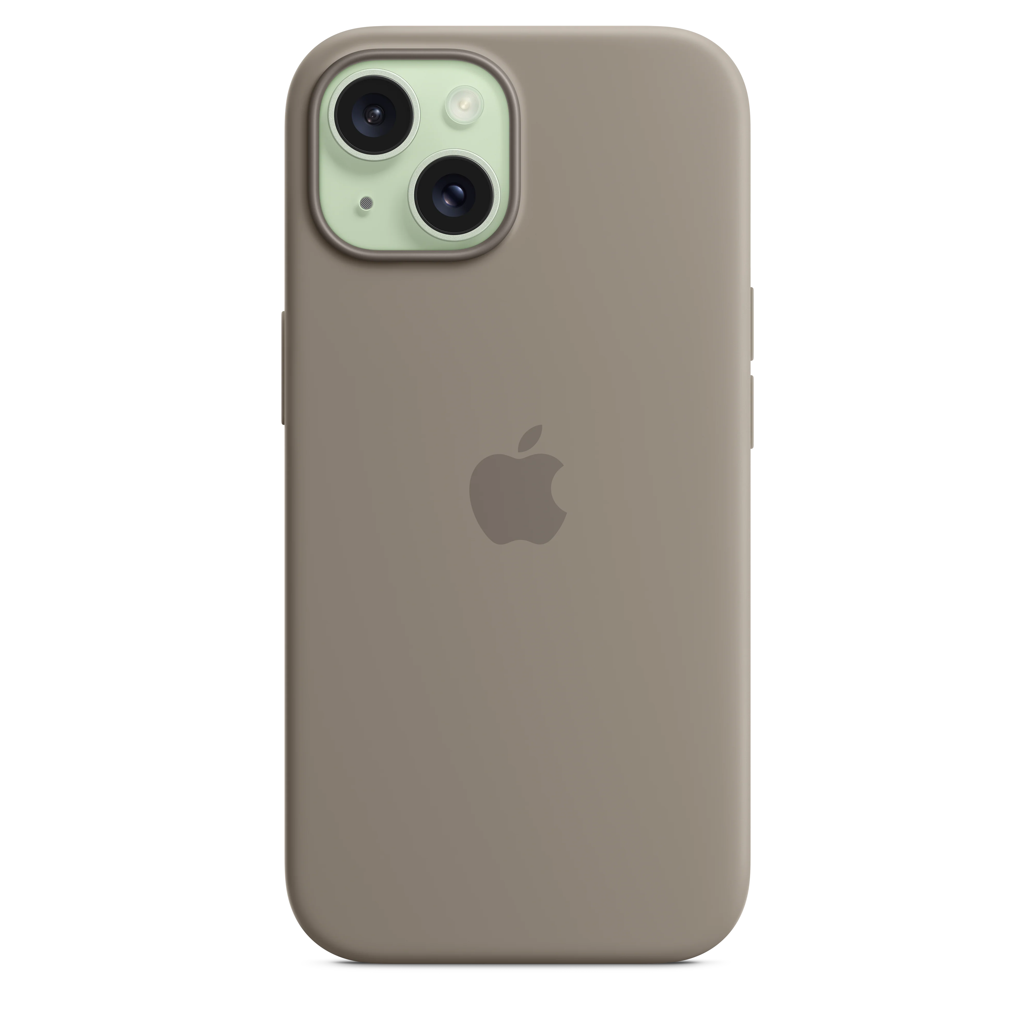 Funda para iPhone 15 de silicona con MagSafe - Arcilla - Image 4