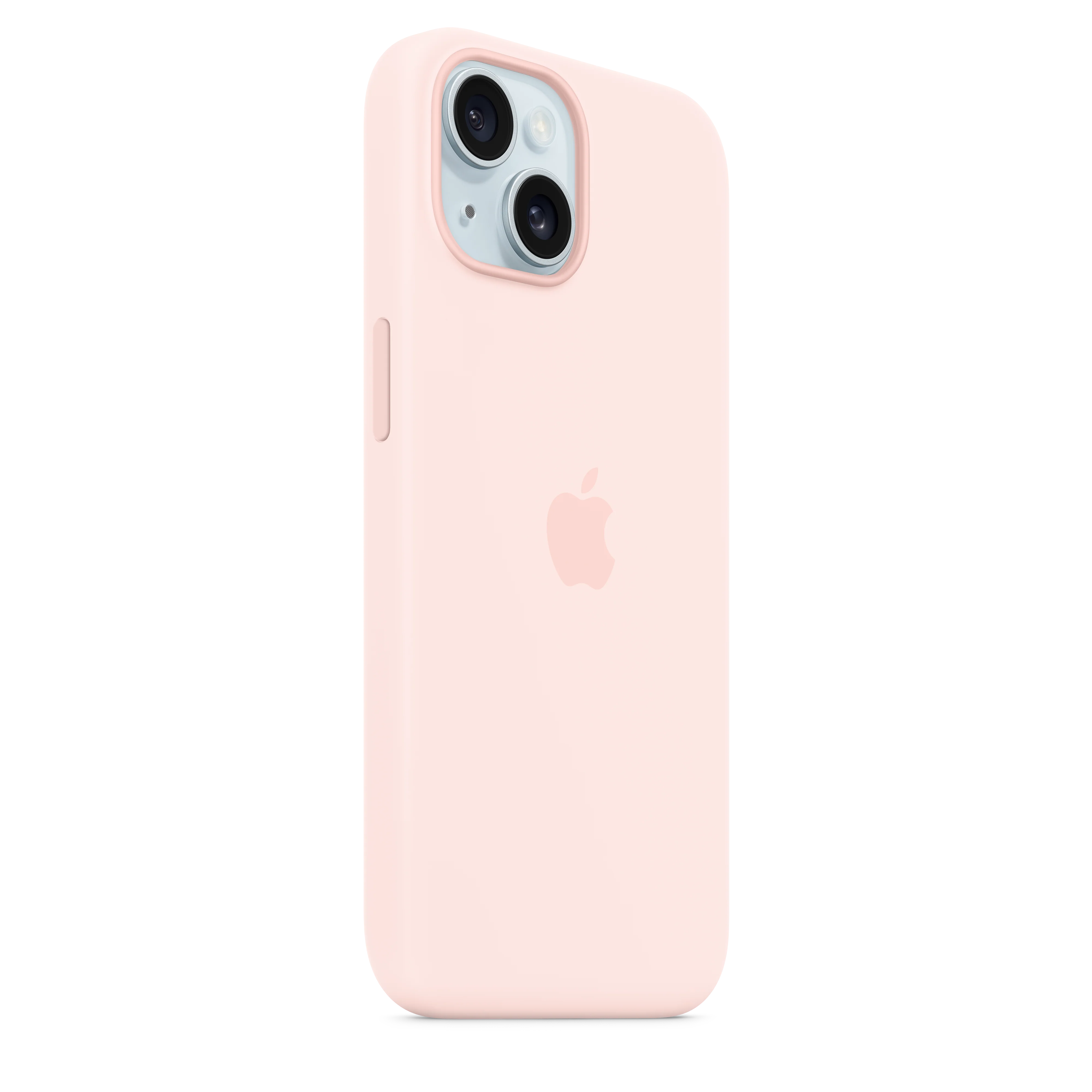 Funda para iPhone 15 de silicona con MagSafe - Rosa claro - Image 6