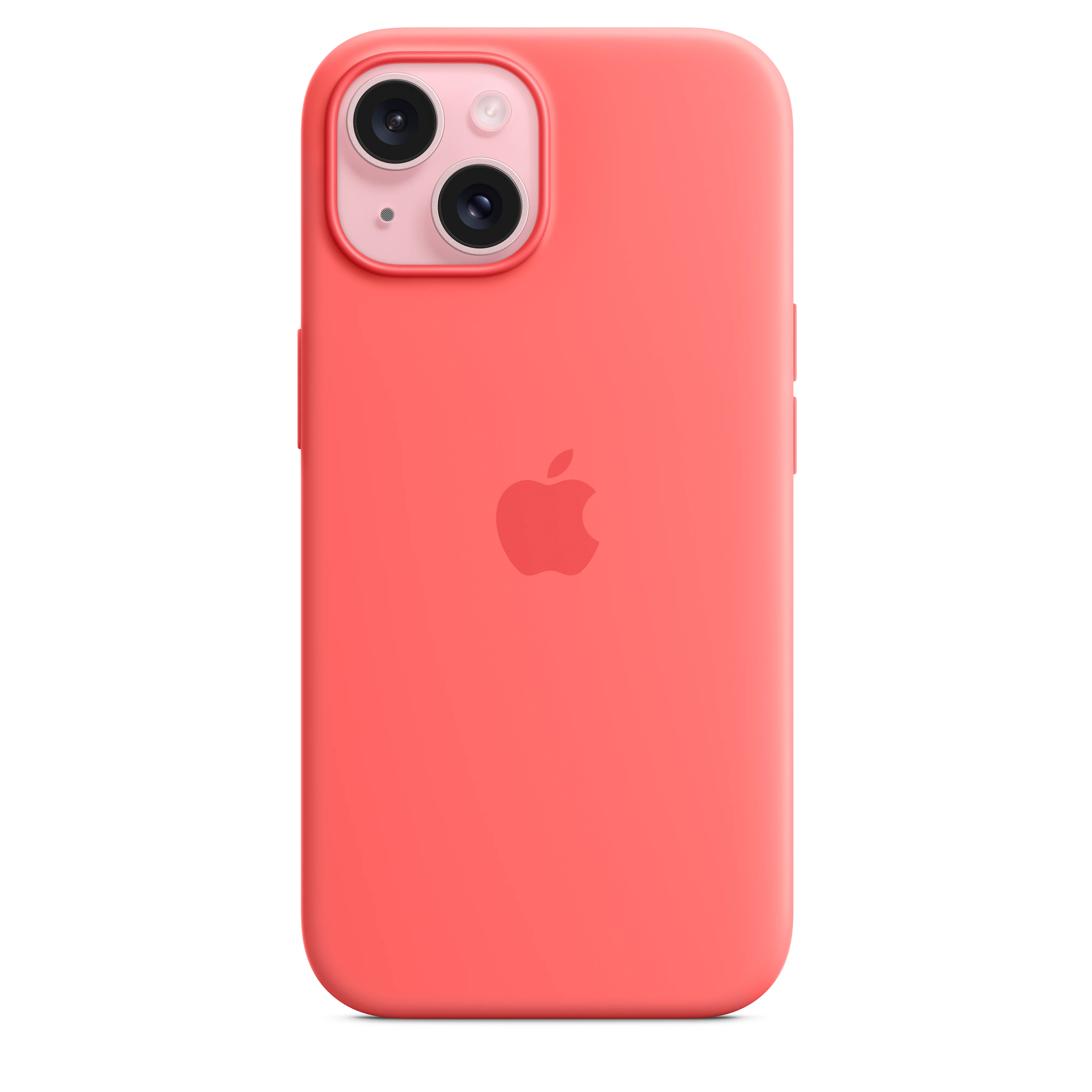 Funda para iPhone 15 de silicona con MagSafe - Guayaba - Image 2