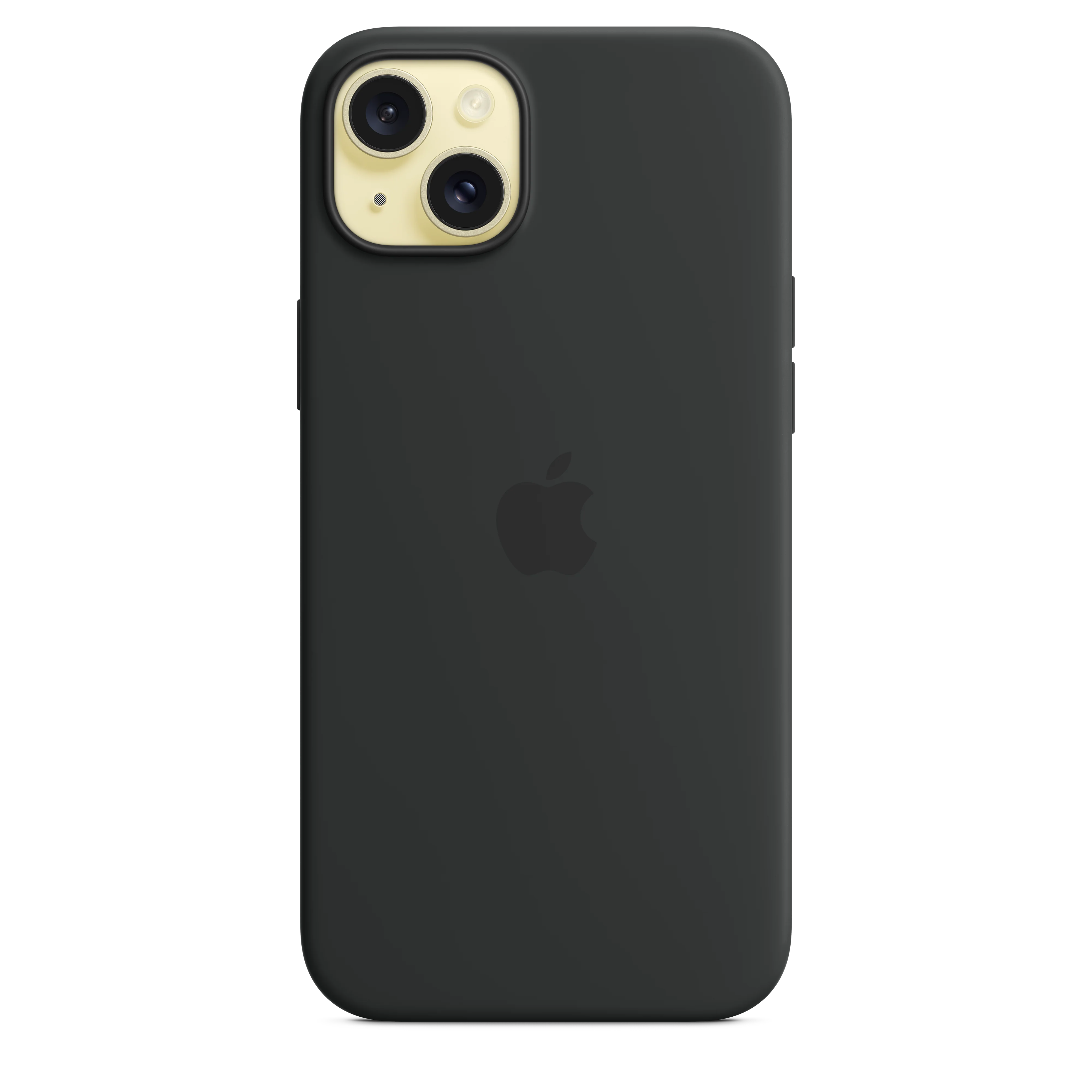 Funda para iPhone 15 Plus de silicona con MagSafe - Negro - Image 3