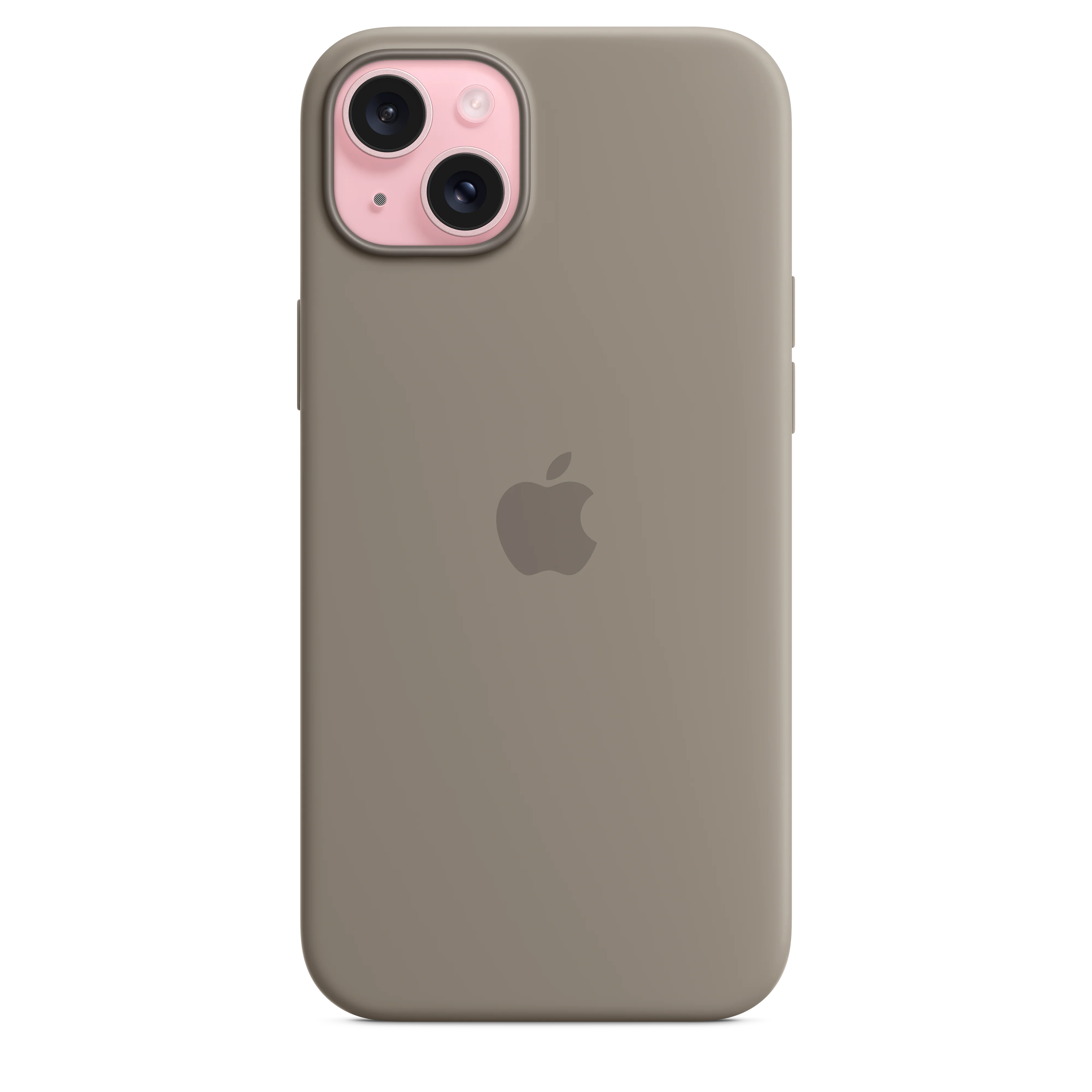Funda para iPhone 15 Plus de silicona con MagSafe - Arcilla - Image 2