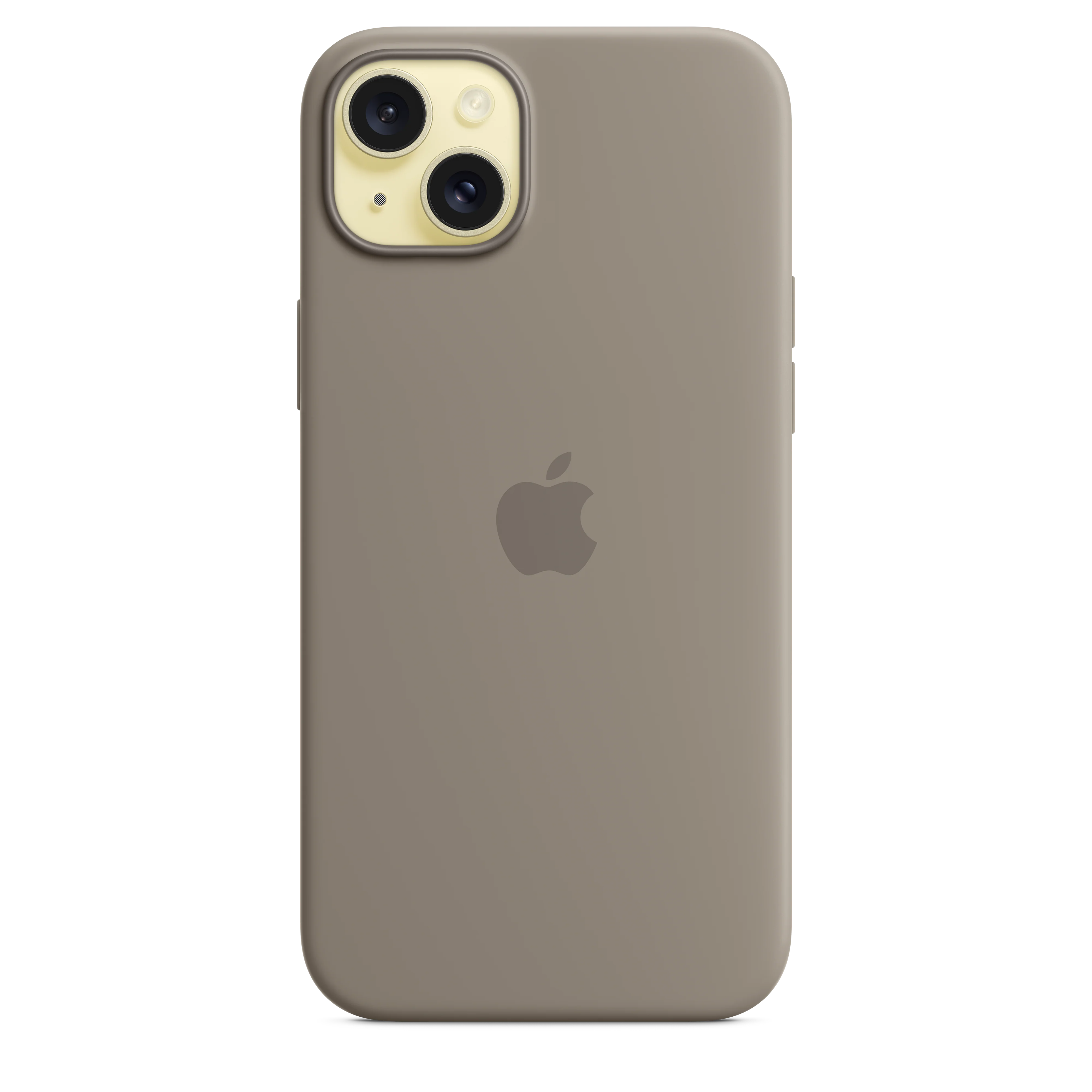 Funda para iPhone 15 Plus de silicona con MagSafe - Arcilla - Image 3
