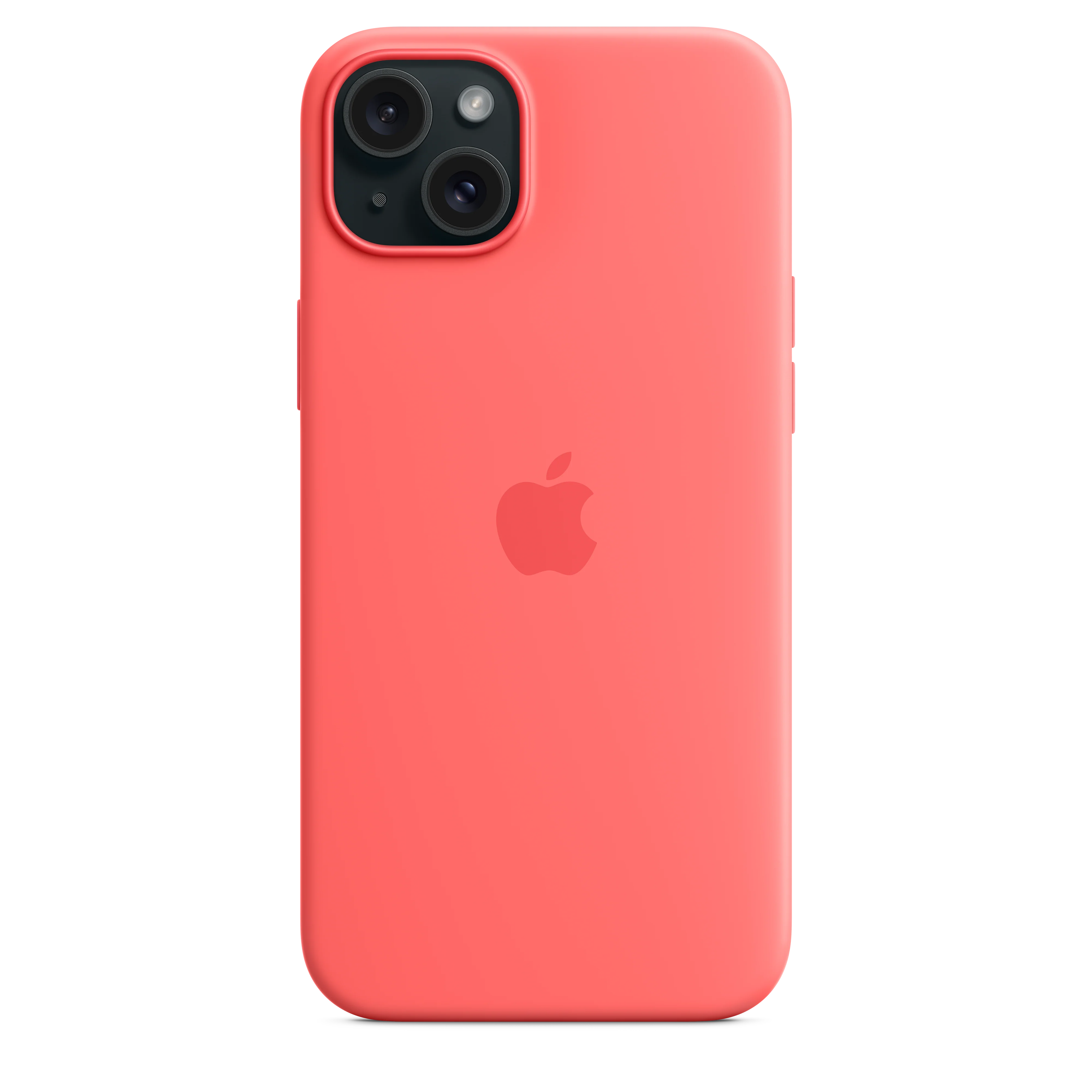 Funda para iPhone 15 Plus de silicona con MagSafe - Guayaba - Image 5