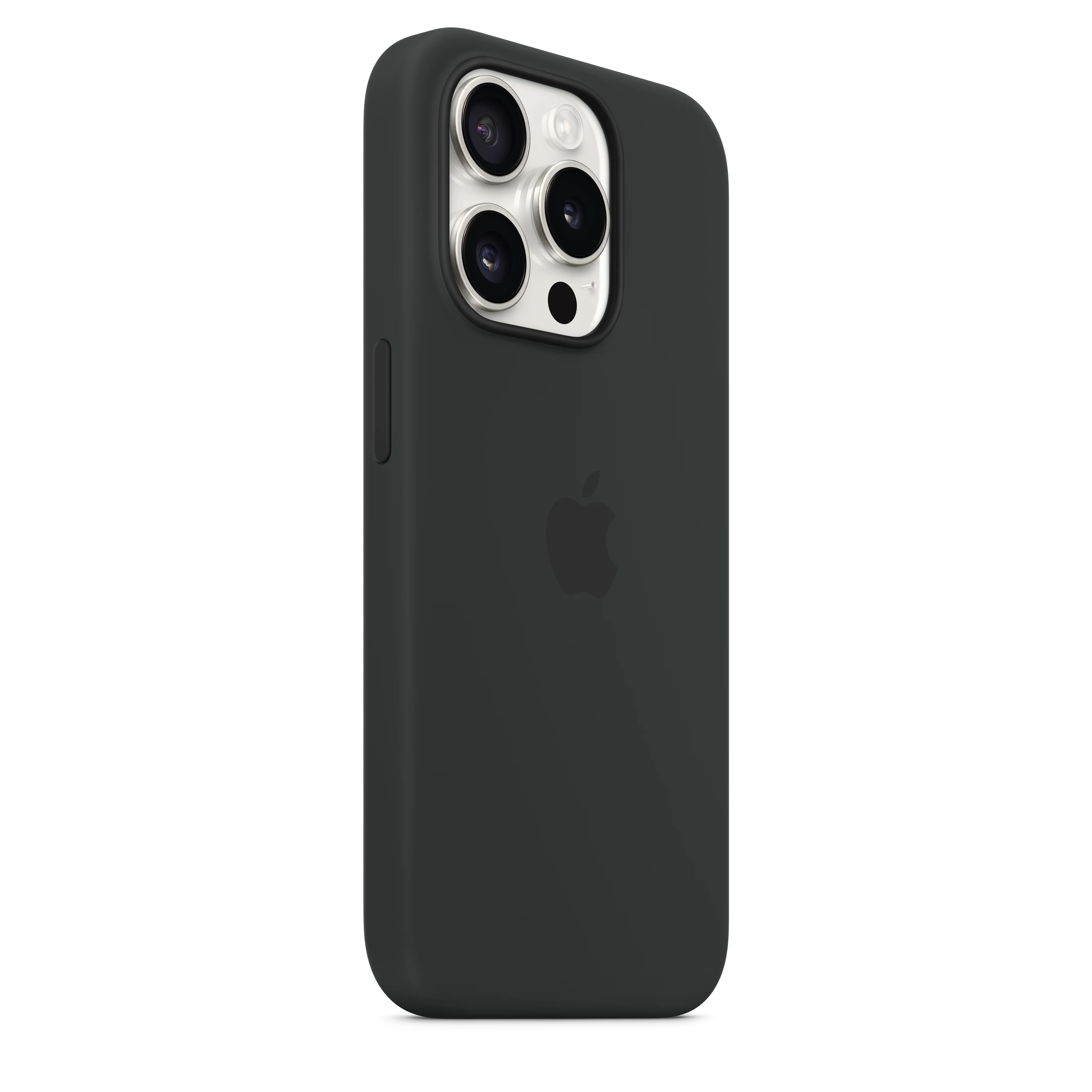 Funda para iPhone 15 Pro de silicona con MagSafe - Negro - Image 5