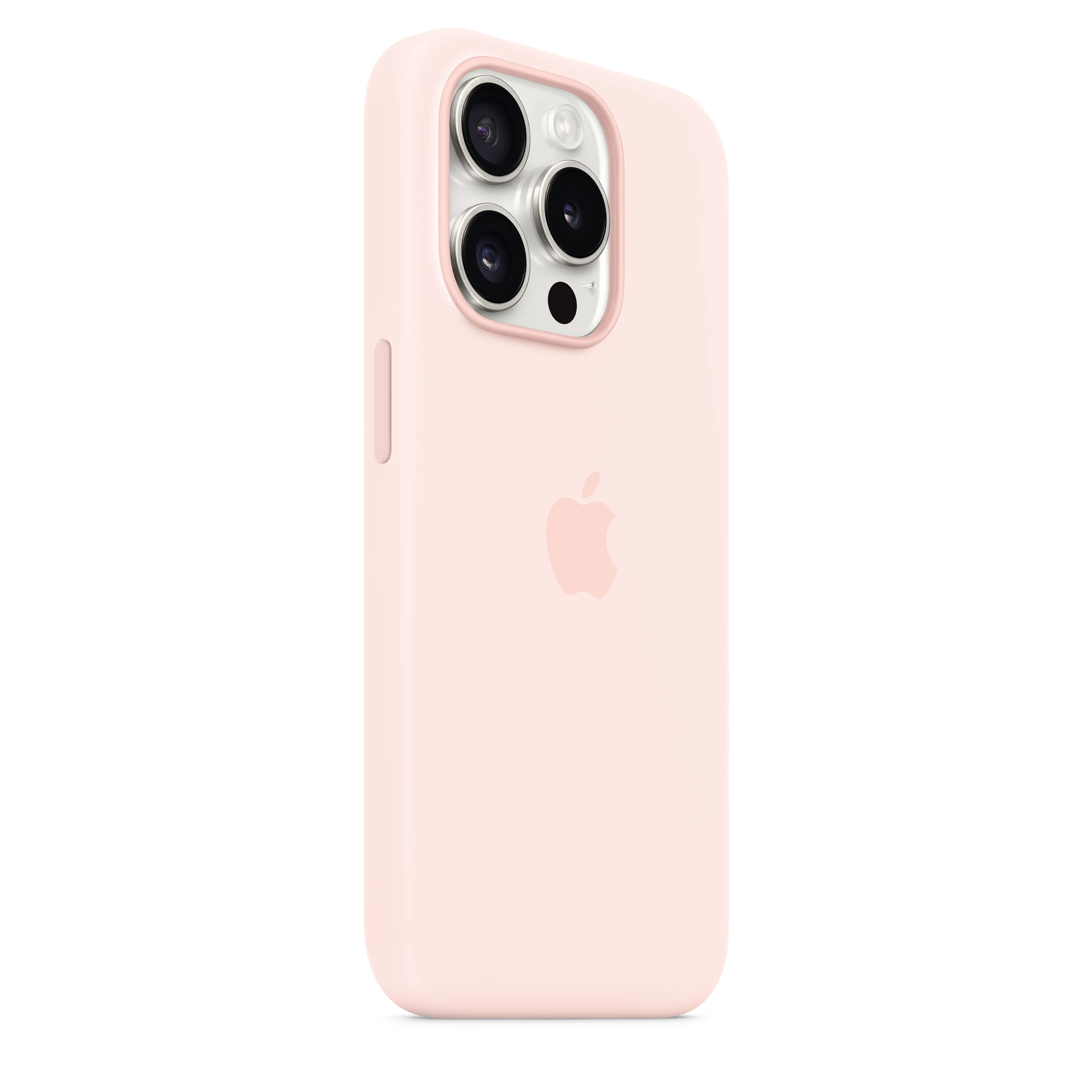 Funda para iPhone 15 Pro de silicona con MagSafe - Rosa claro - Image 5