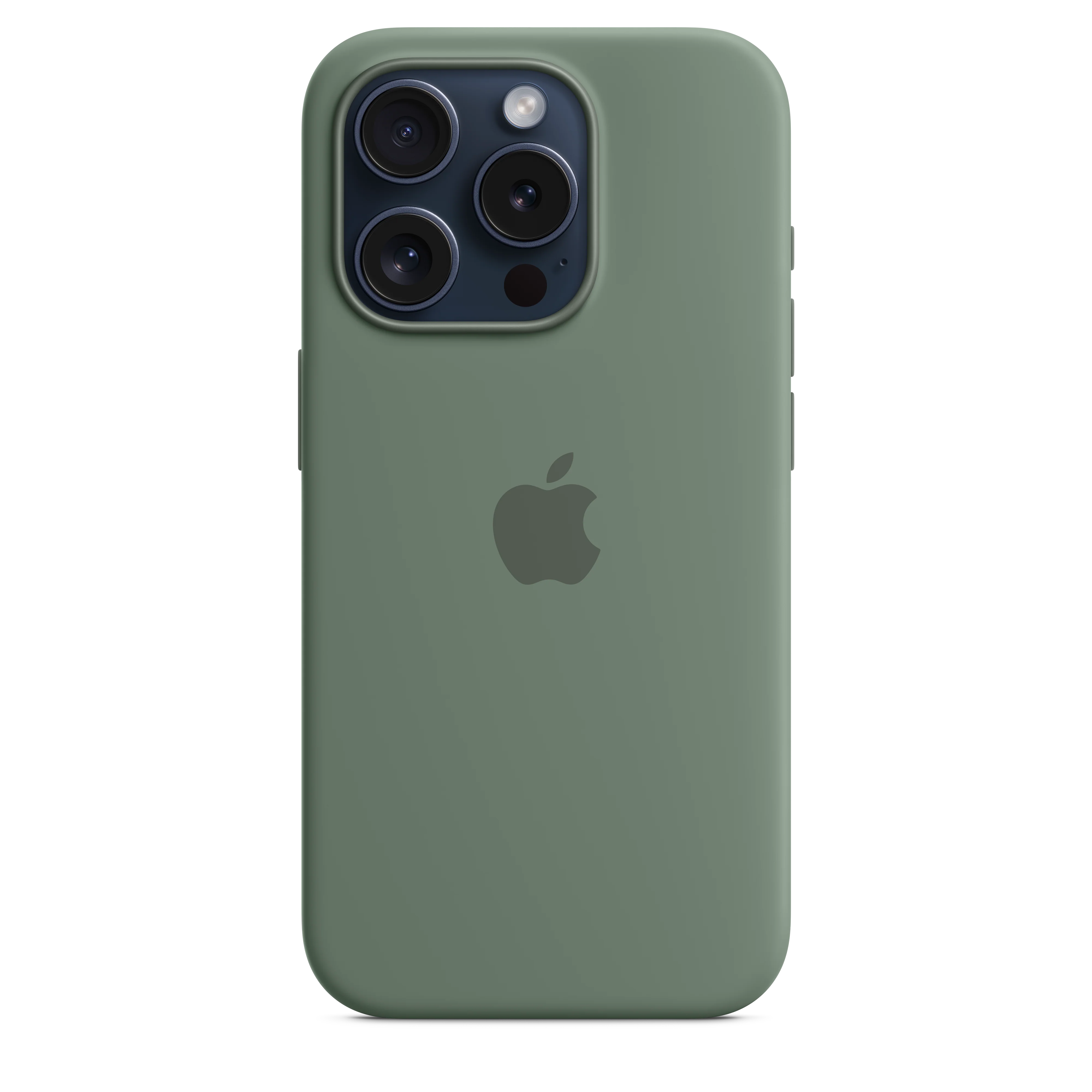 Funda para iPhone 15 Pro de silicona con MagSafe -  Ciprés - Image 2
