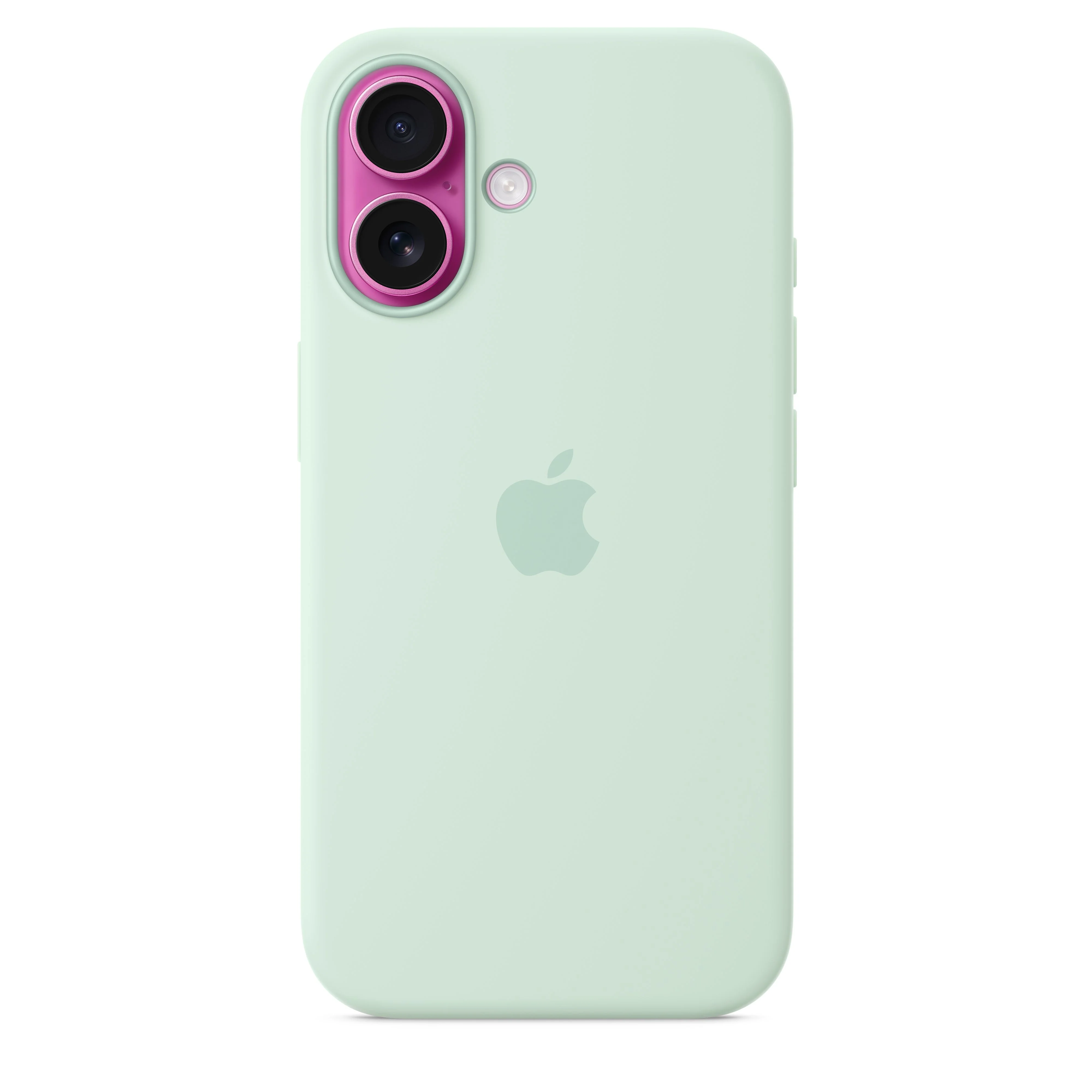 Funda para iPhone 16 de silicona con MagSafe - Aguamarina - Image 3