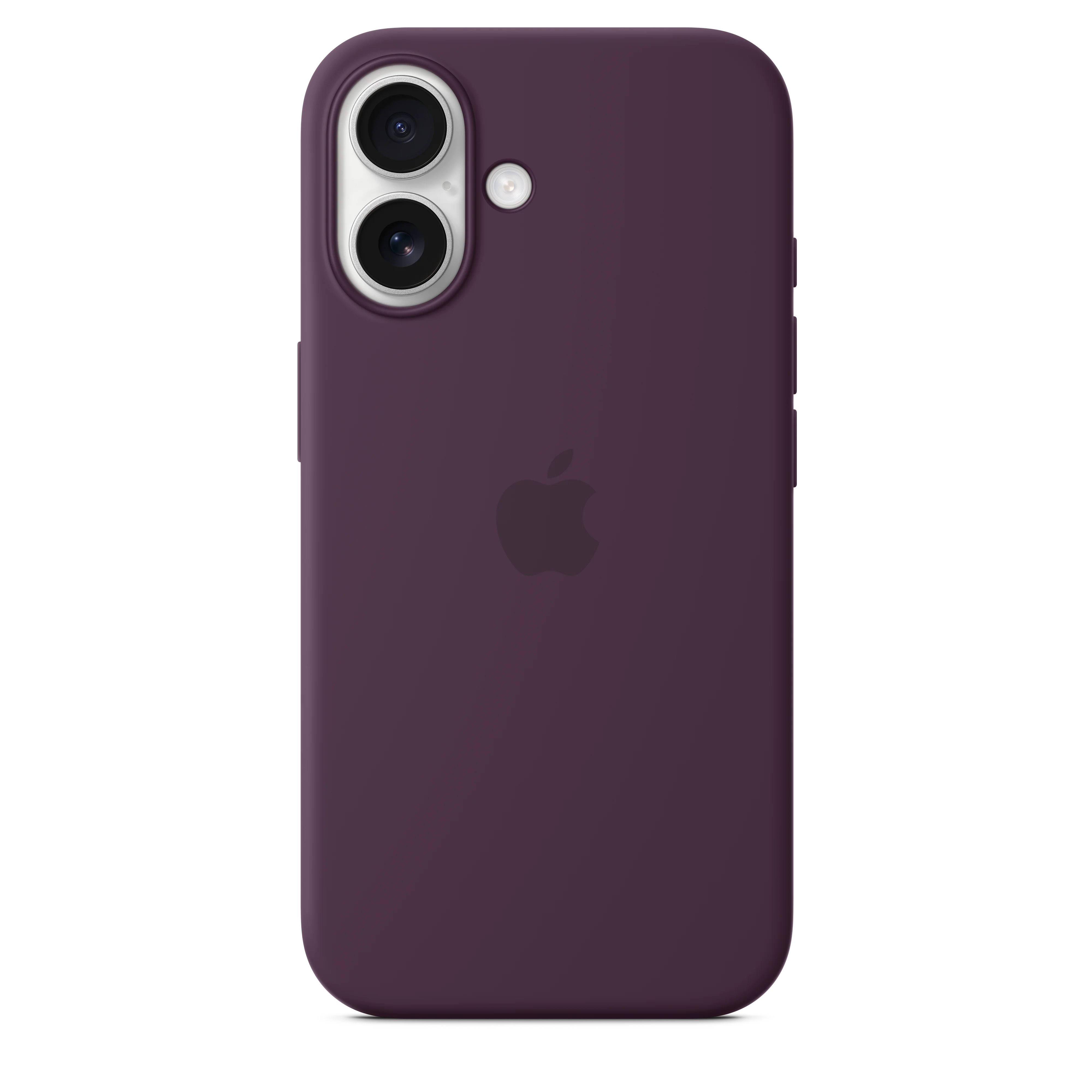 Funda para iPhone 16 de silicona con MagSafe - Ciruela - Image 4