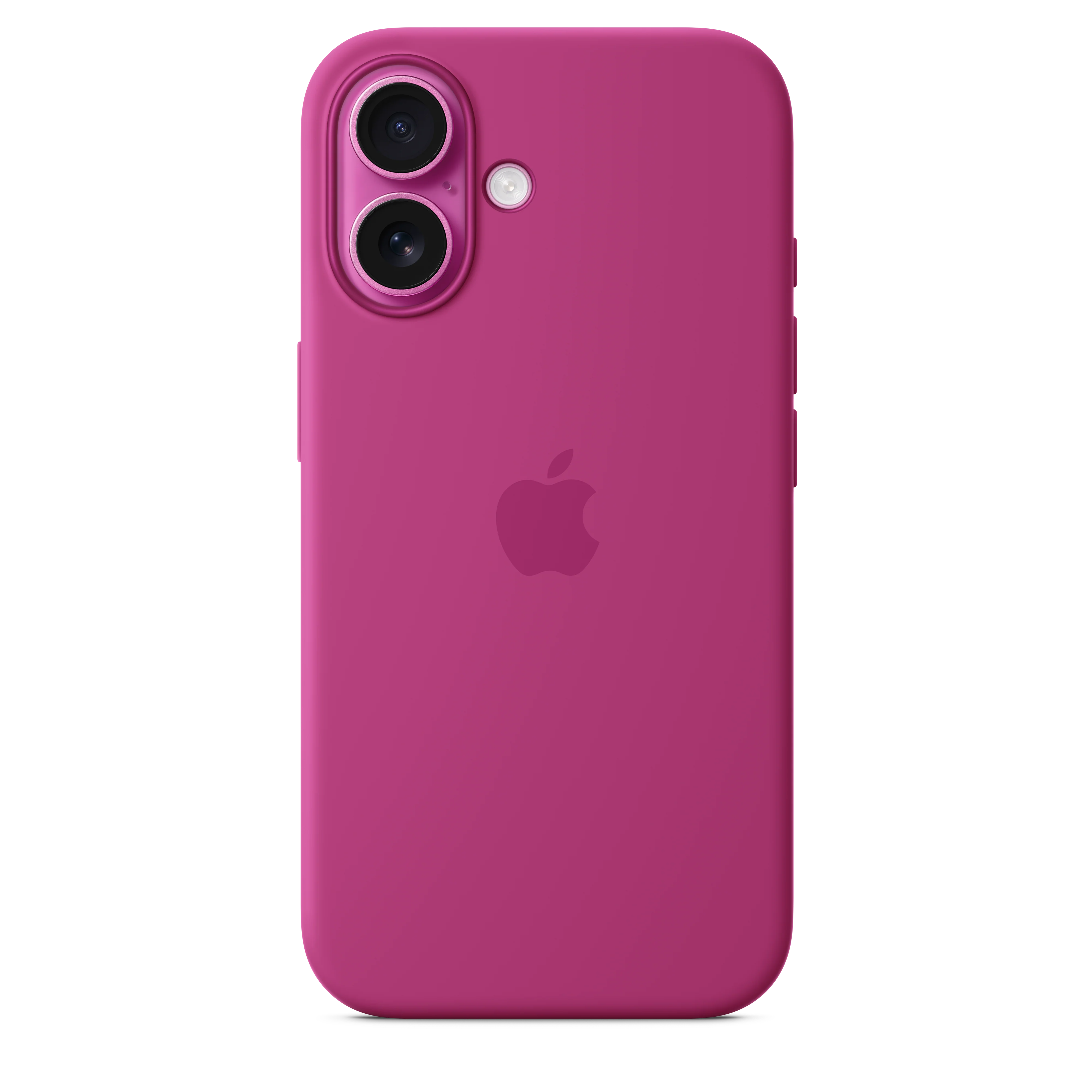 Funda para iPhone 16 de silicona con MagSafe - Fucsia - Image 3