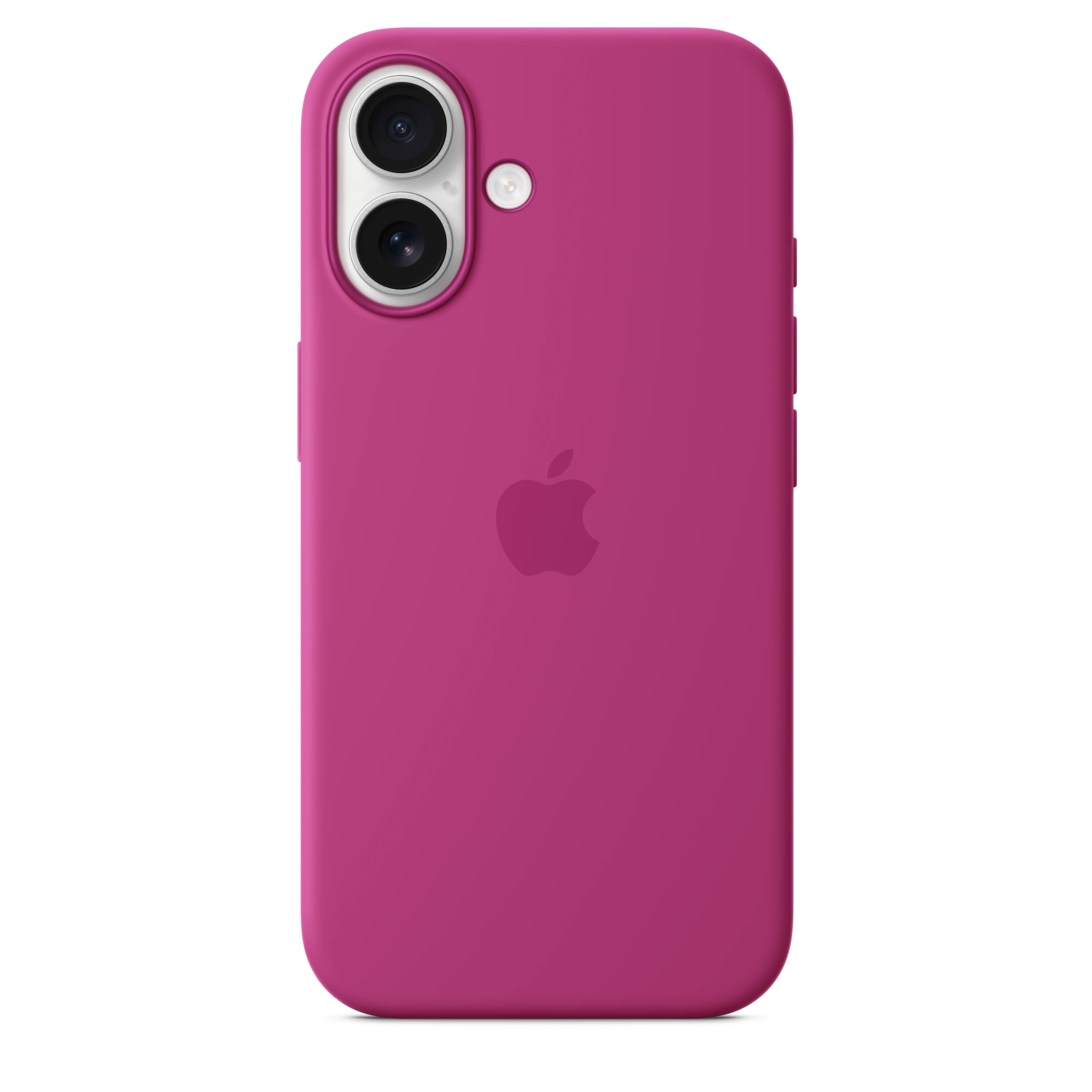 Funda para iPhone 16 de silicona con MagSafe - Fucsia - Image 4