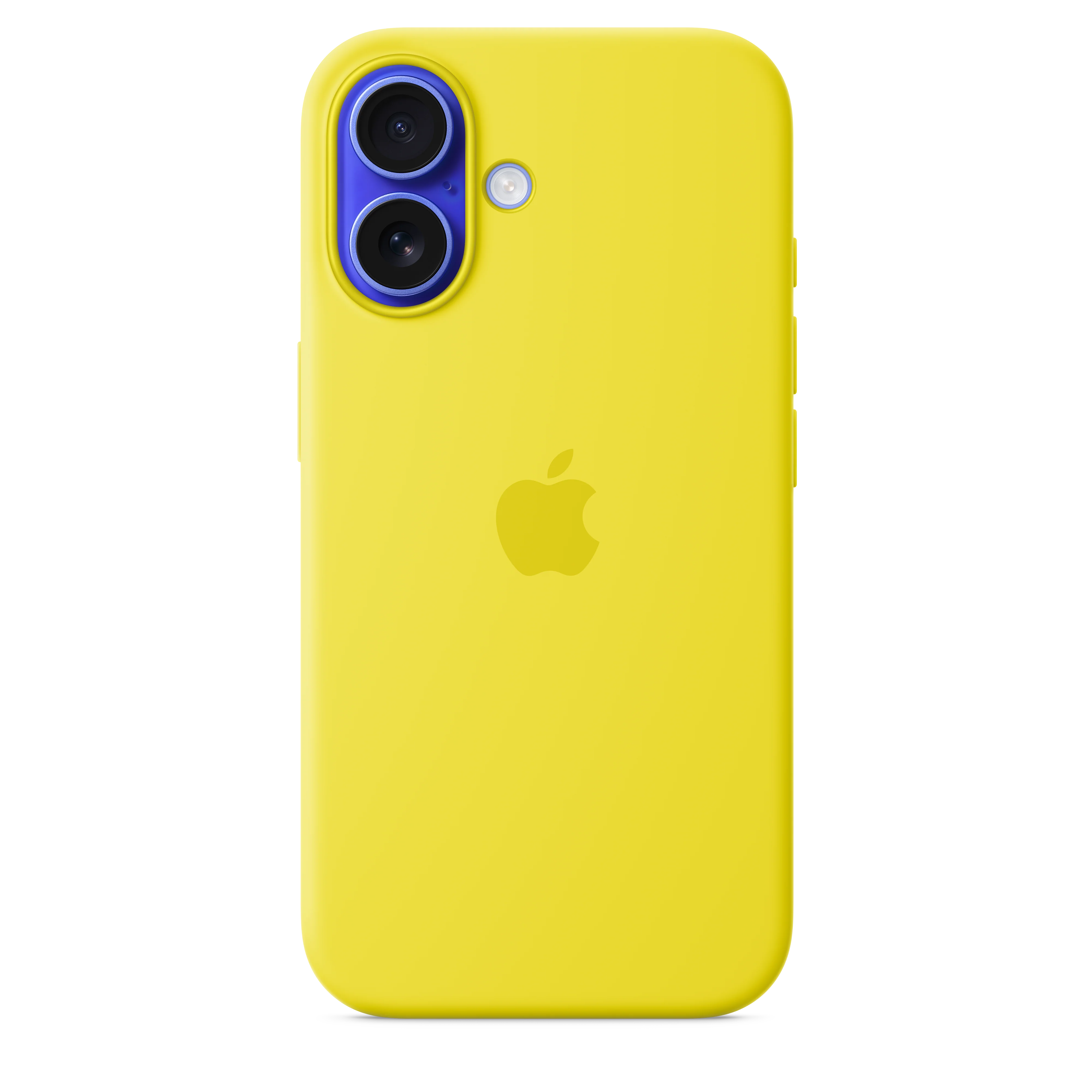 Funda para iPhone 16 de silicona con MagSafe - Amarillo carambola