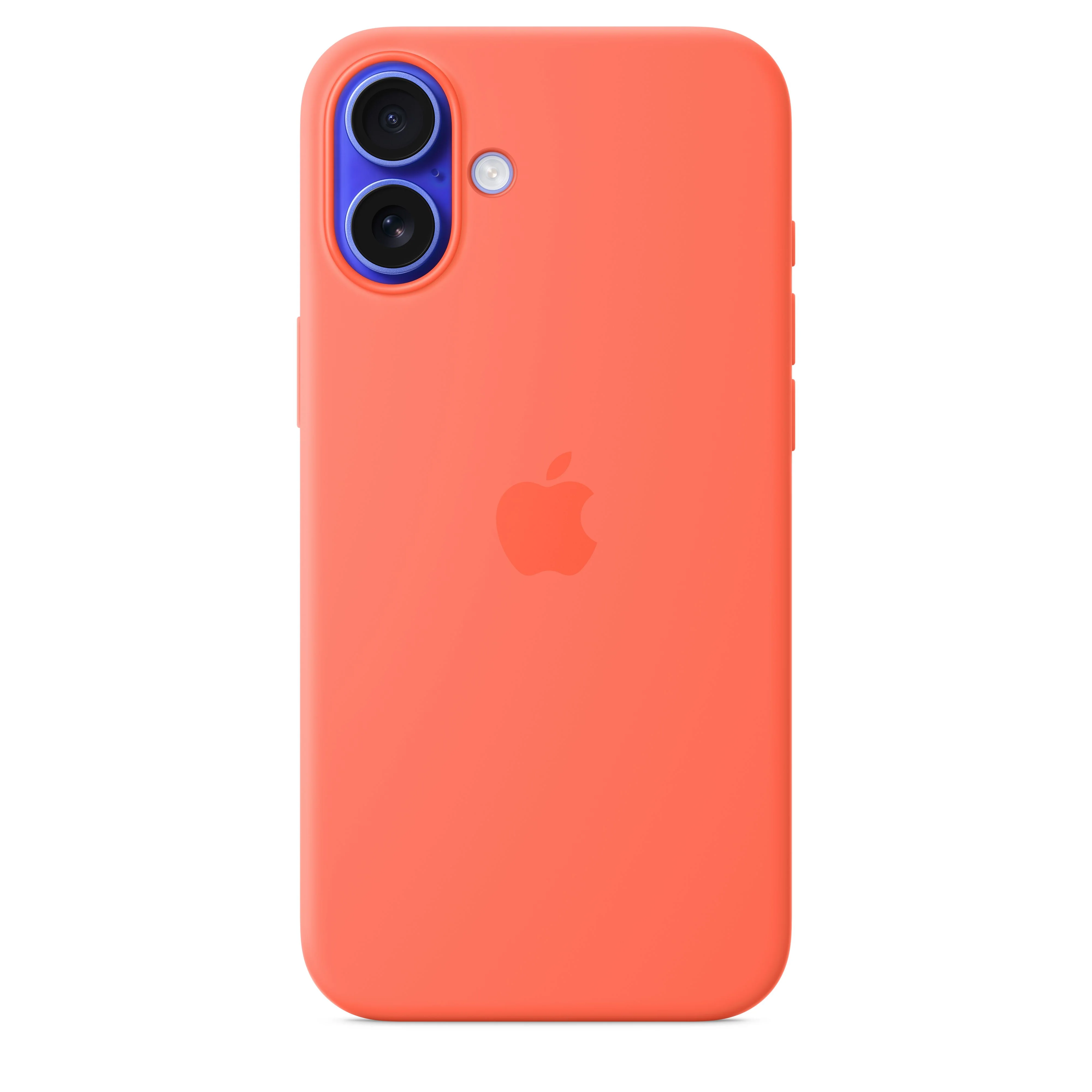 Funda para iPhone 16 Plus de silicona con MagSafe - Mandarina - Image 2