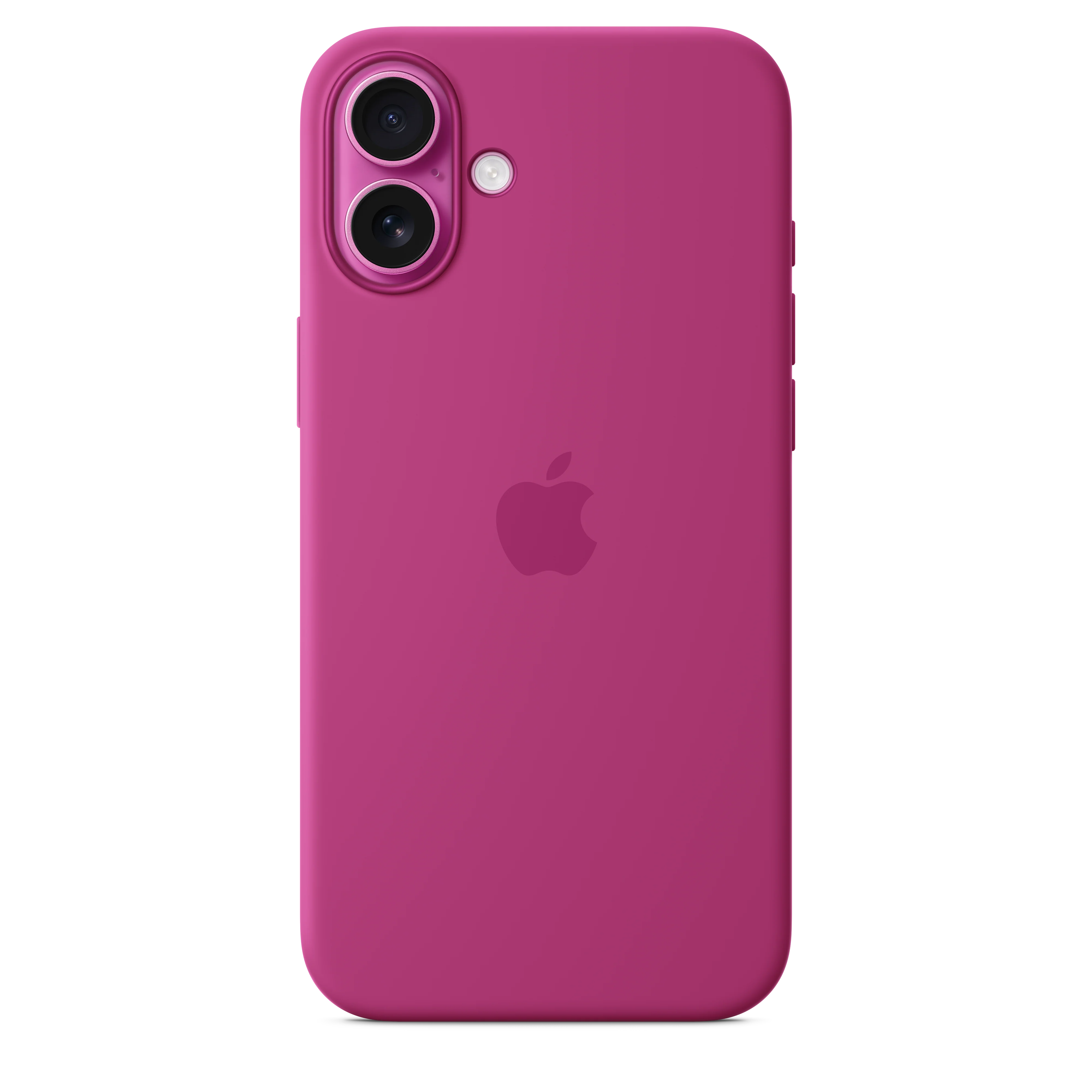Funda para iPhone 16 Plus de silicona con MagSafe - Fucsia - Image 3