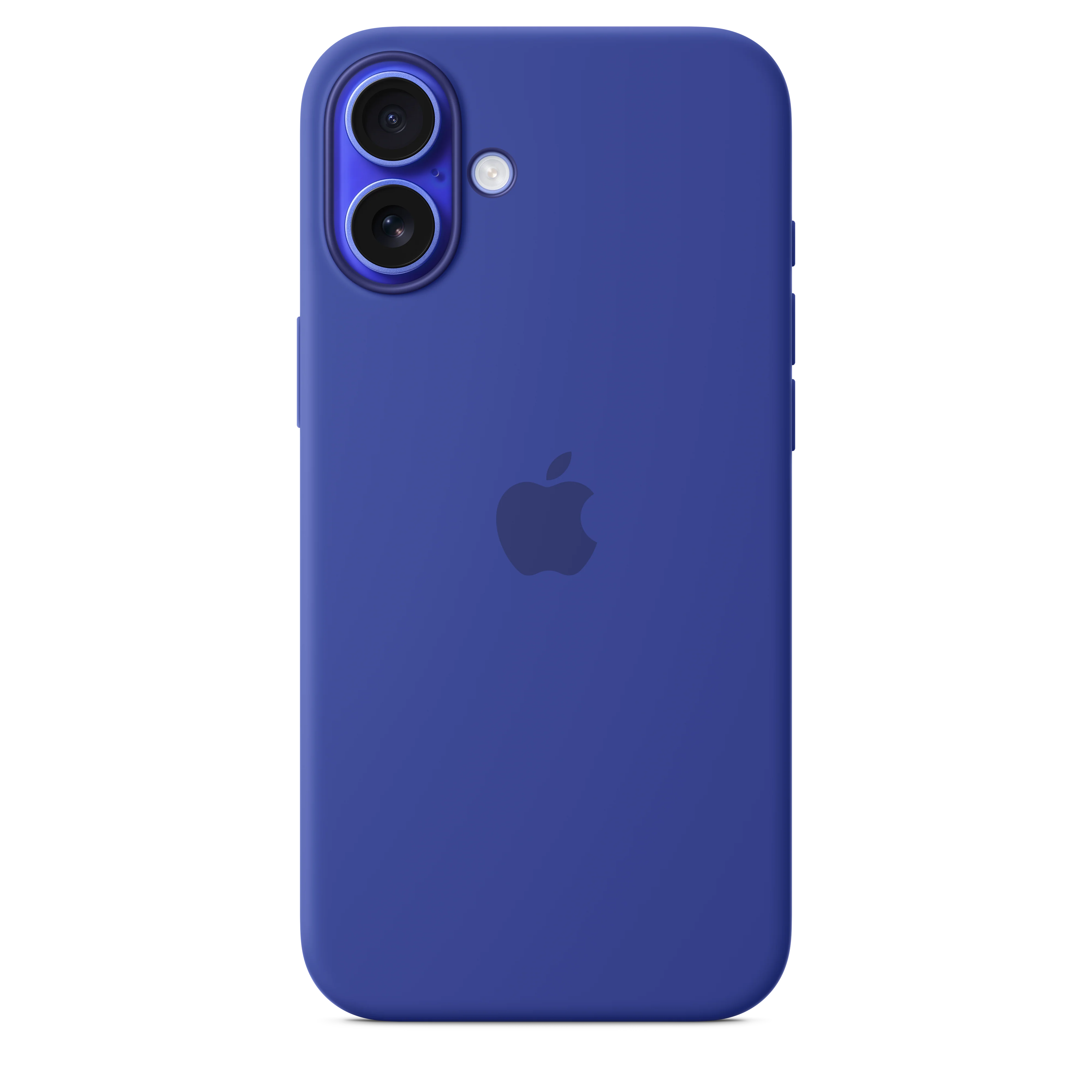 Funda para iPhone 16 Plus de silicona con MagSafe - Azul ultramar