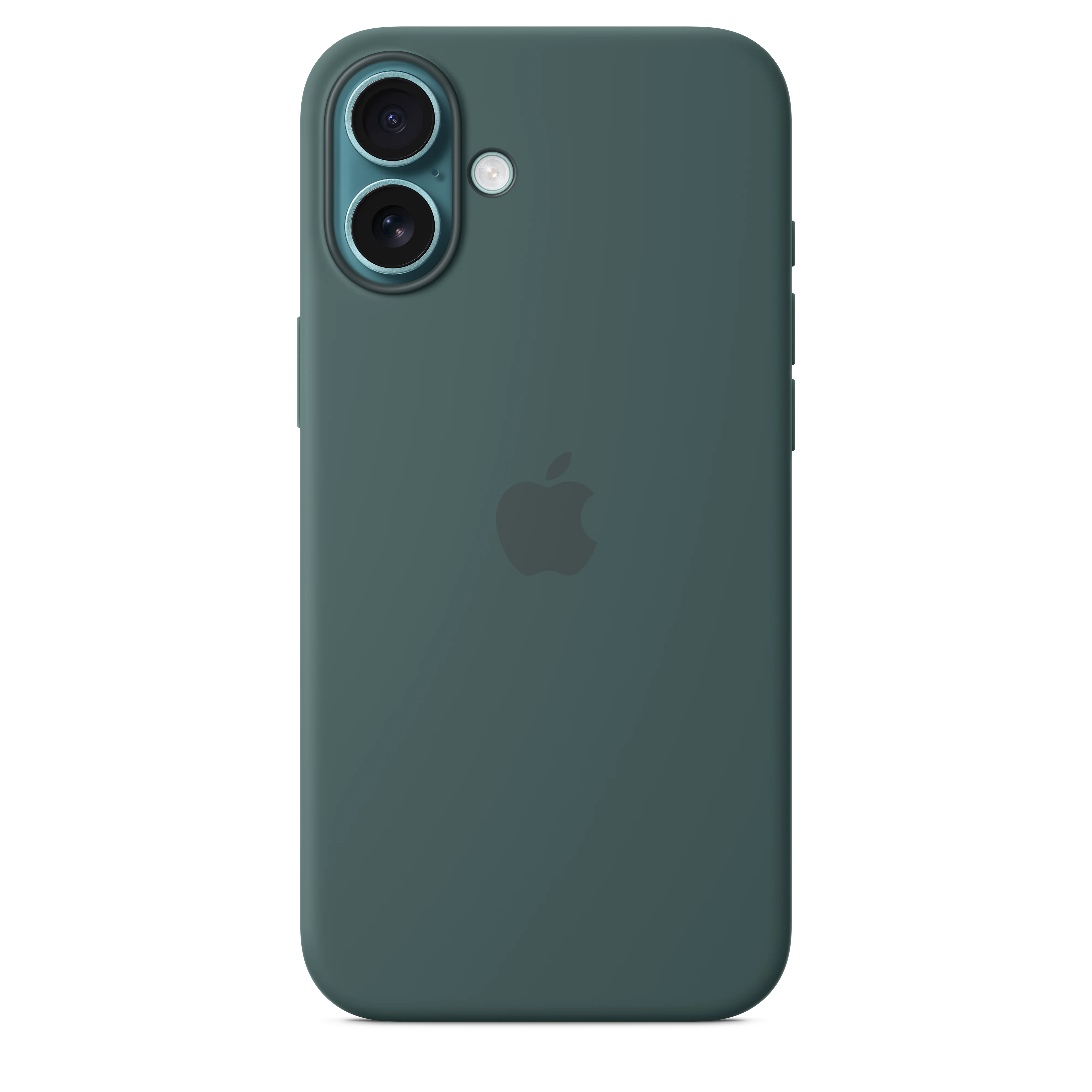 Funda para iPhone 16 Plus de silicona con MagSafe - Verde lago - Image 2