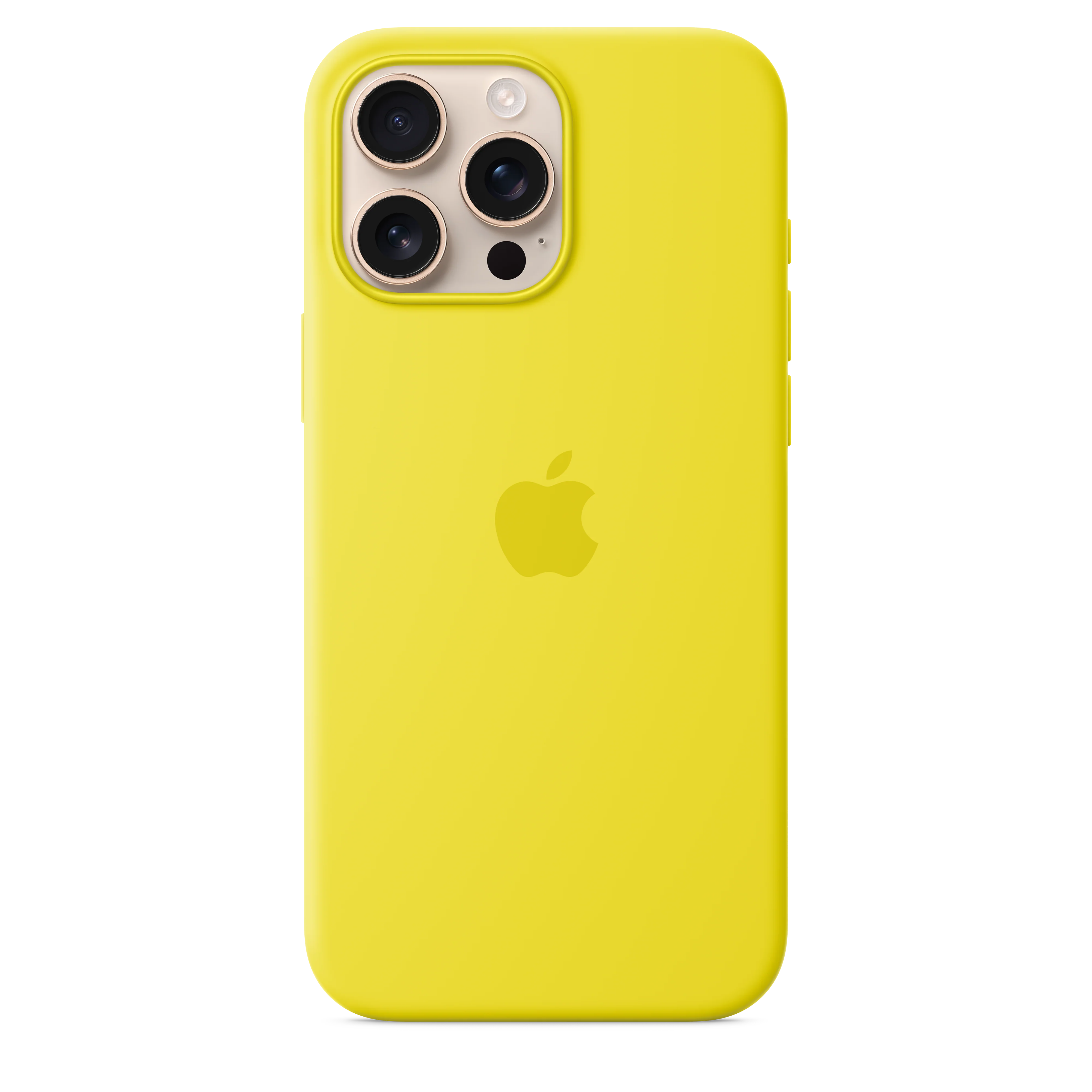 Funda para iPhone 16 Pro Max de silicona con MagSafe - Amarillo carambola
