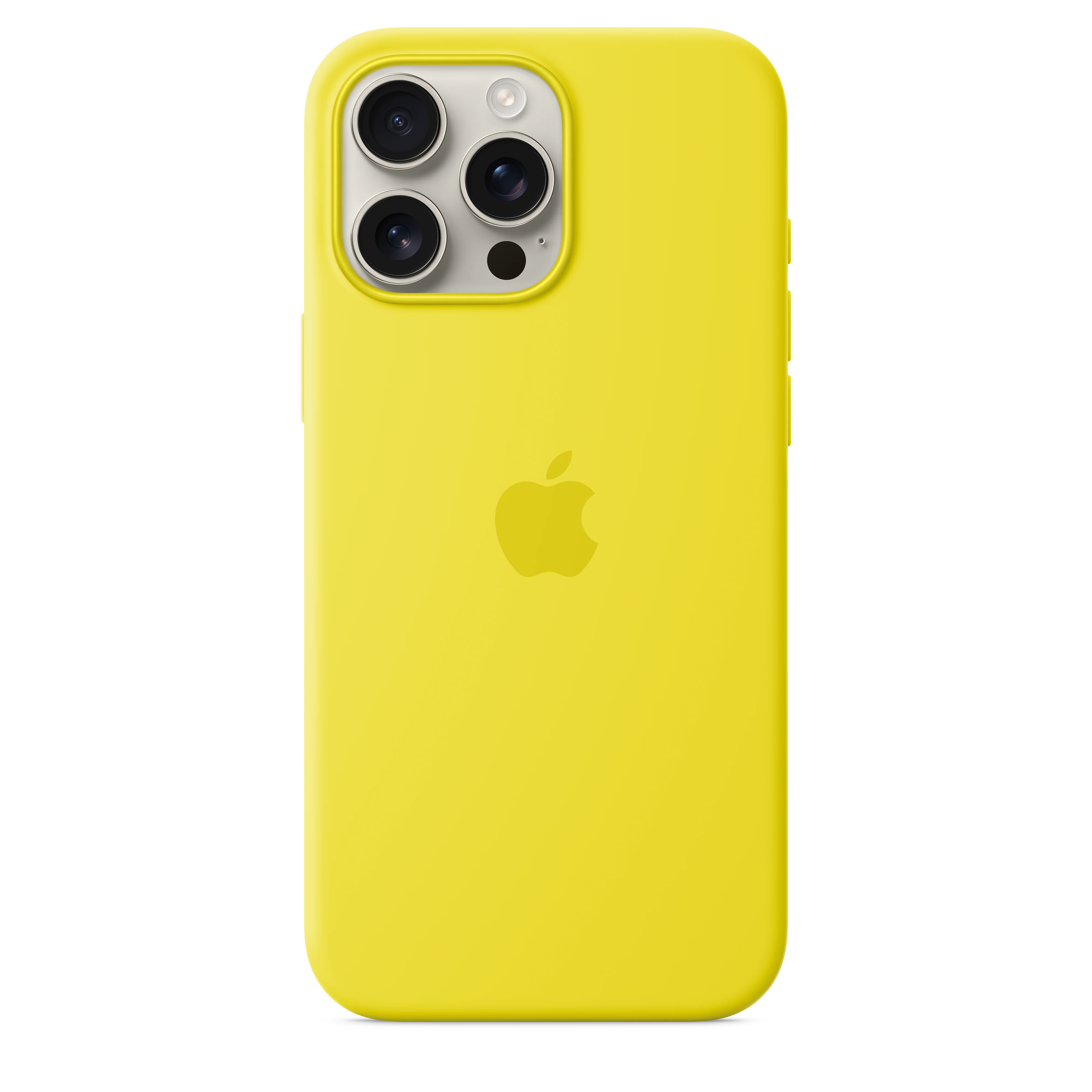 Funda para iPhone 16 Pro Max de silicona con MagSafe - Amarillo carambola - Image 2