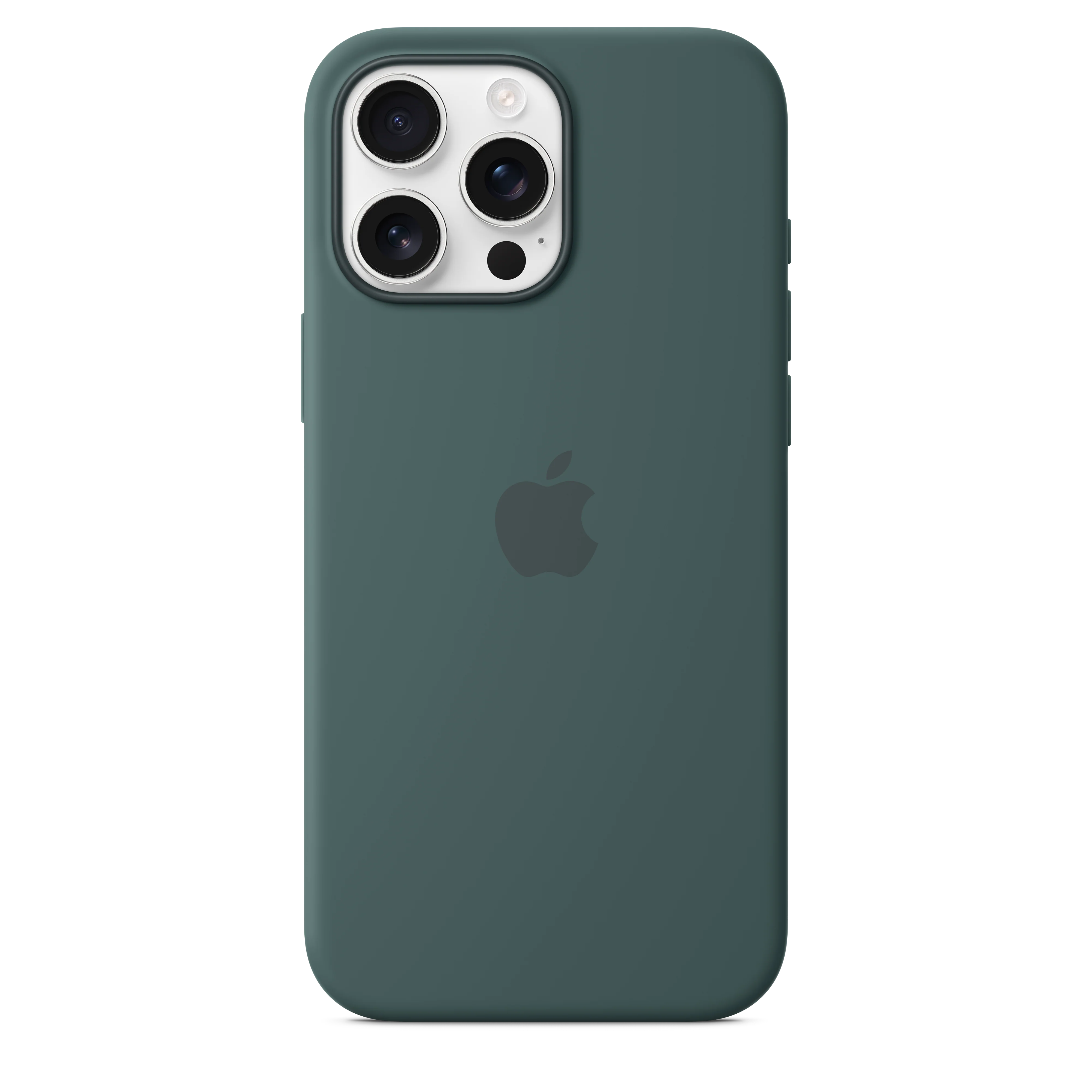 Funda para iPhone 16 Pro Max de silicona con MagSafe - Verde lago - Image 3