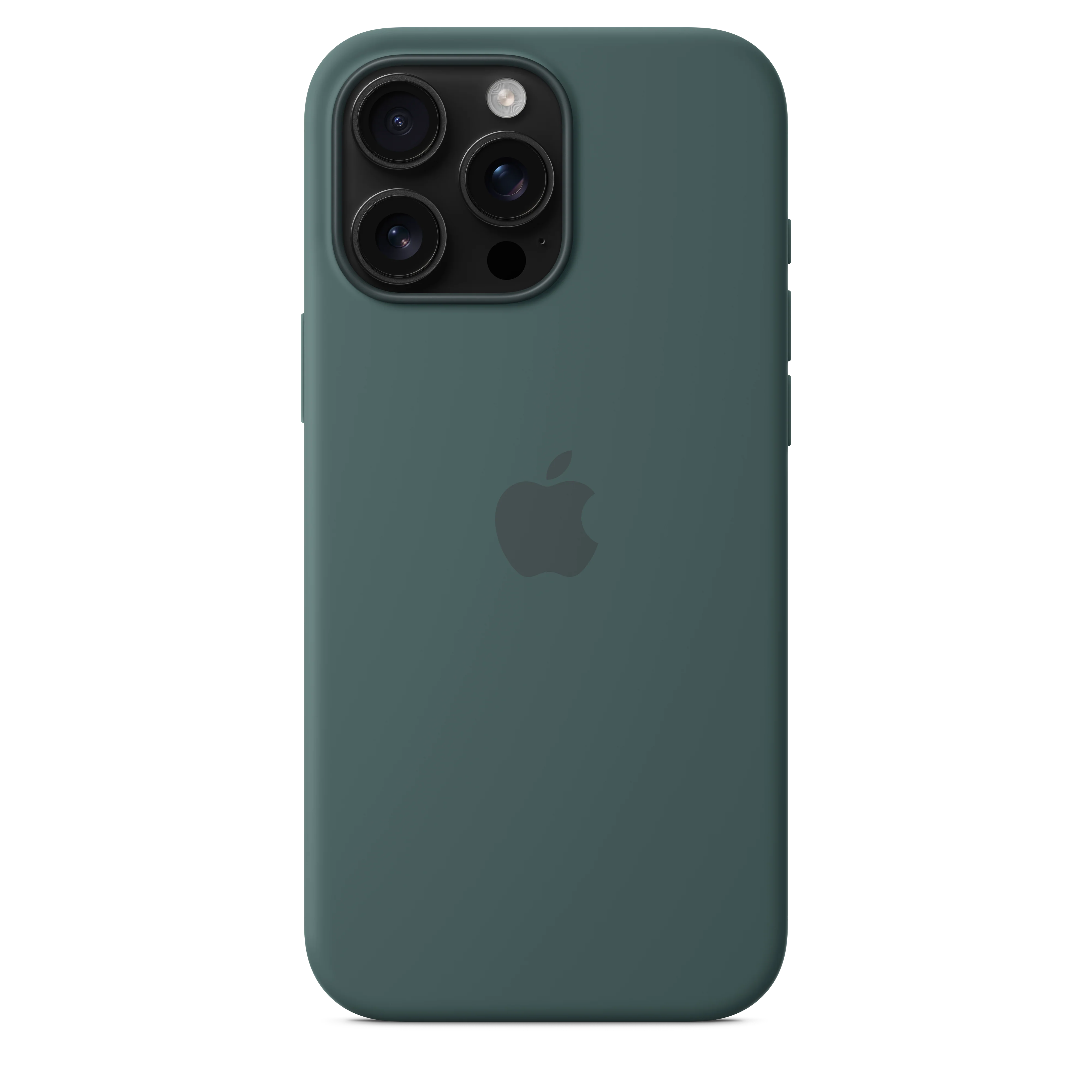 Funda para iPhone 16 Pro Max de silicona con MagSafe - Verde lago - Image 4