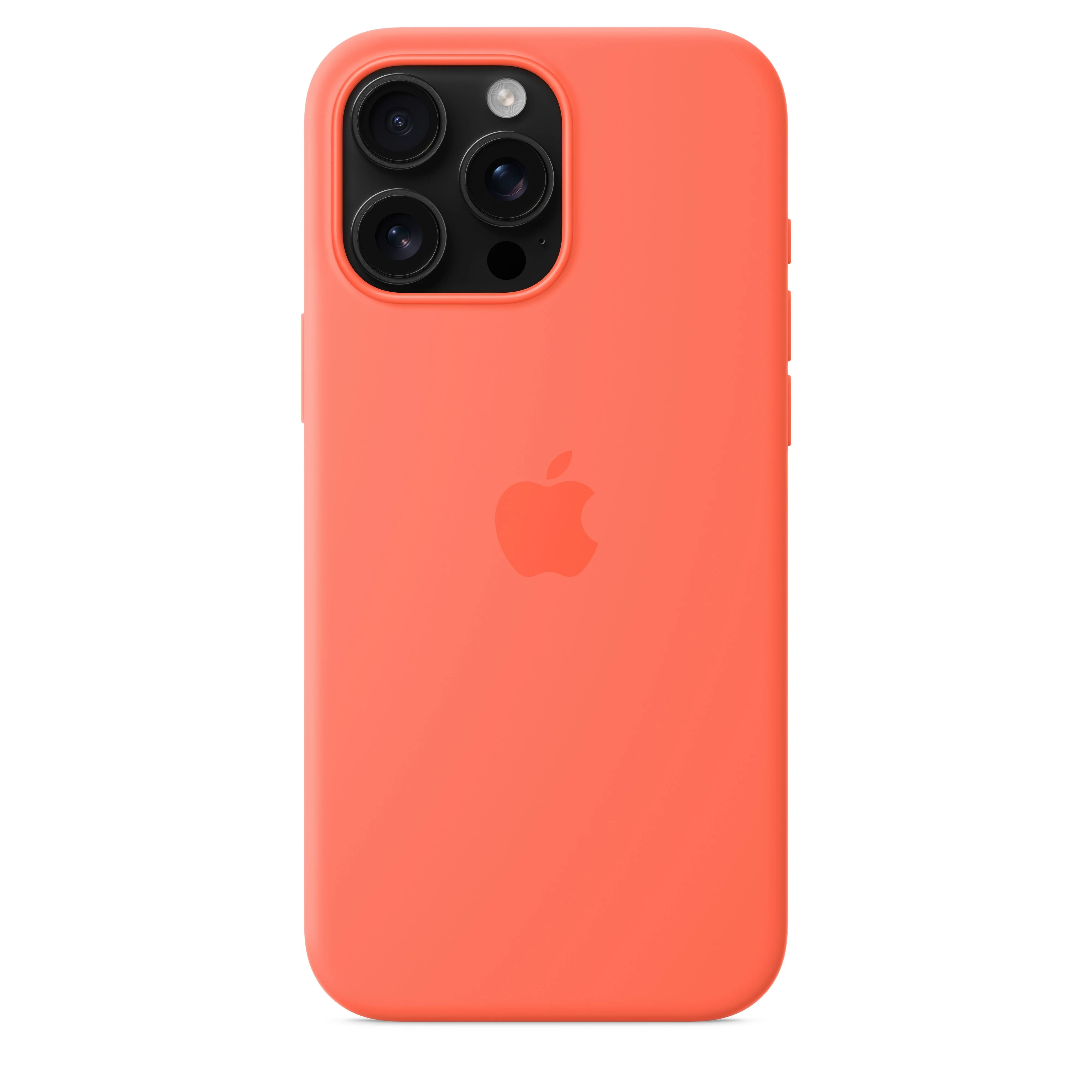 Funda para iPhone 16 Pro Max de silicona con MagSafe - Mandarina - Image 4