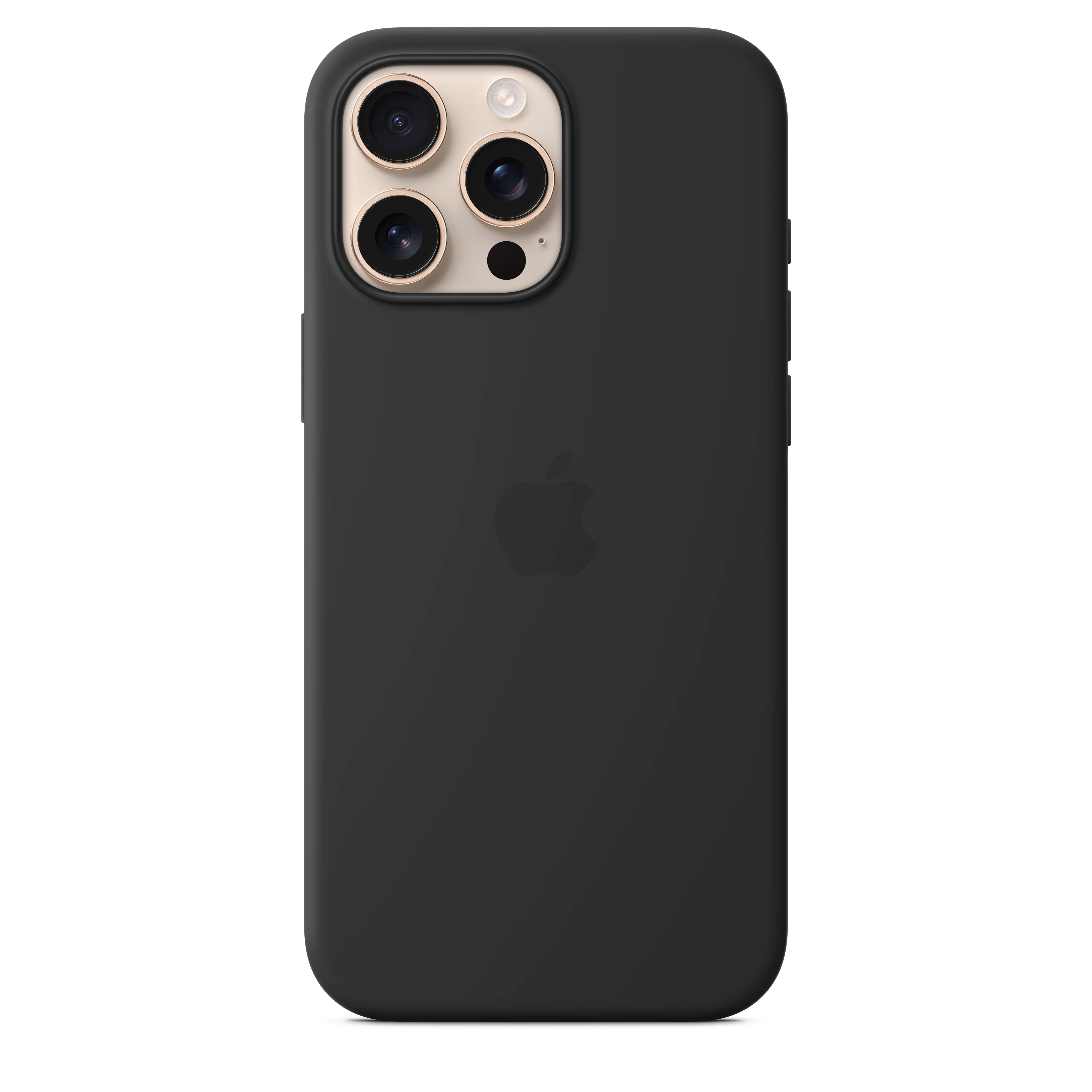 Funda para iPhone 16 Pro Max de silicona con MagSafe - Negro