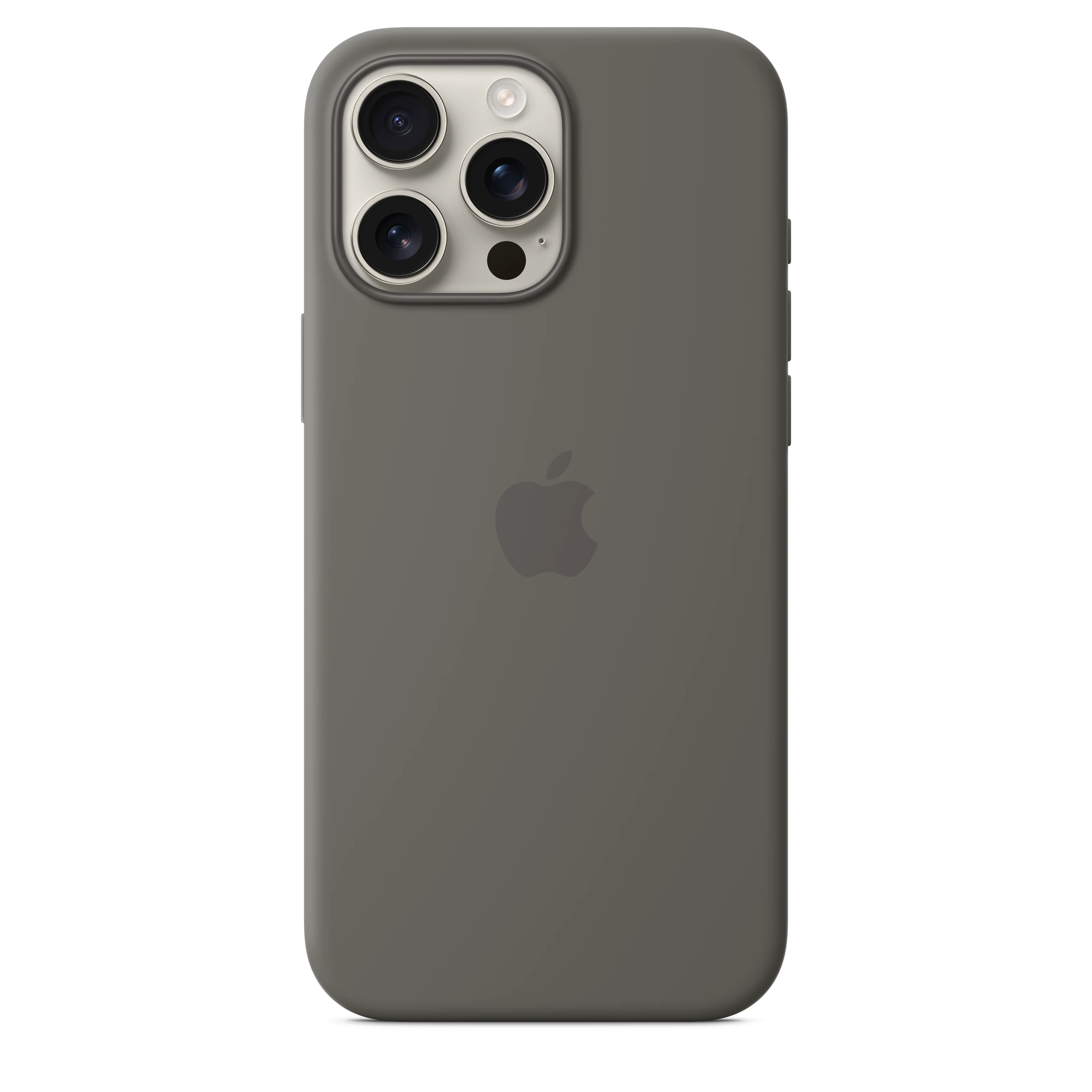 Funda para iPhone 16 Pro Max de silicona con MagSafe - Gris piedra - Image 2