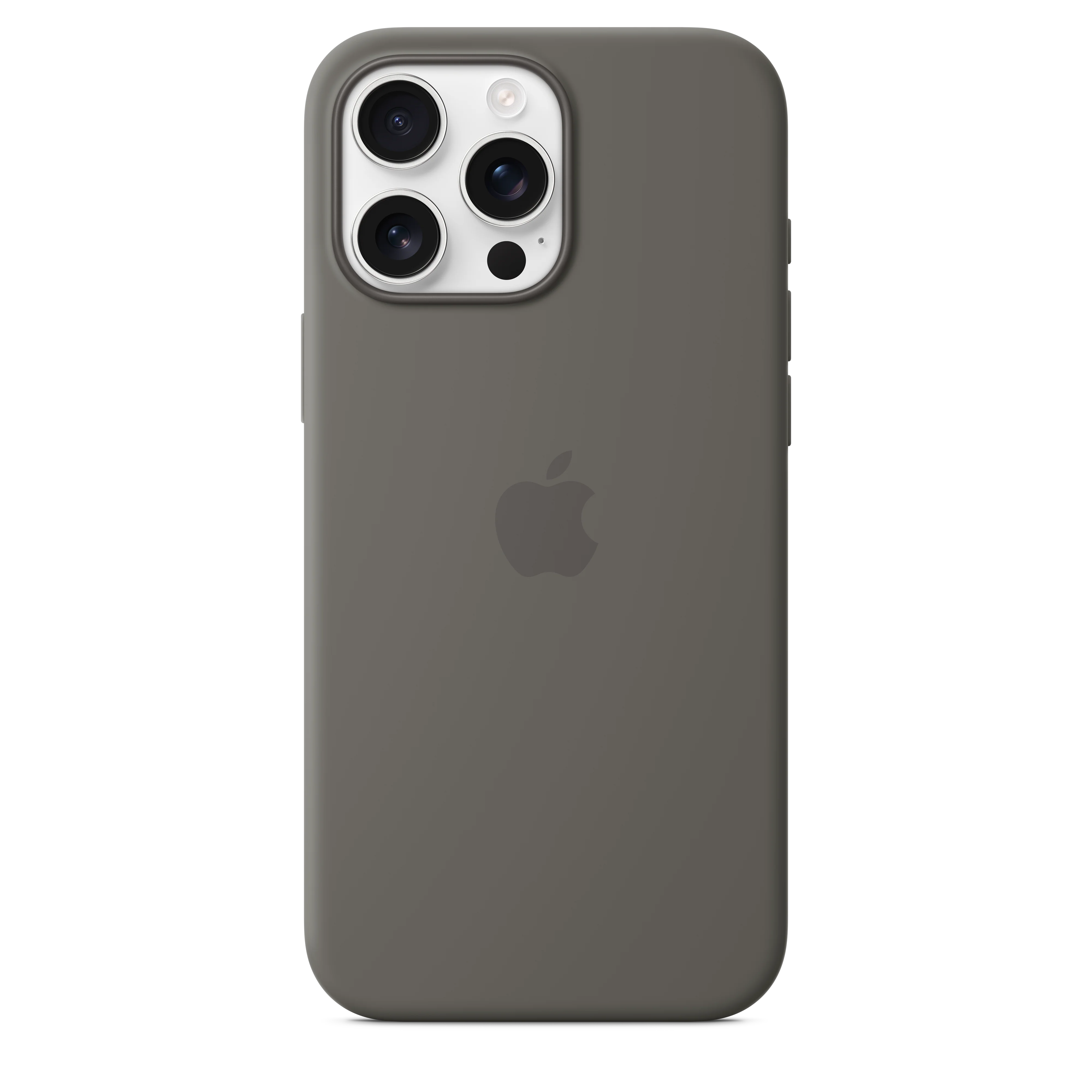 Funda para iPhone 16 Pro Max de silicona con MagSafe - Gris piedra - Image 3