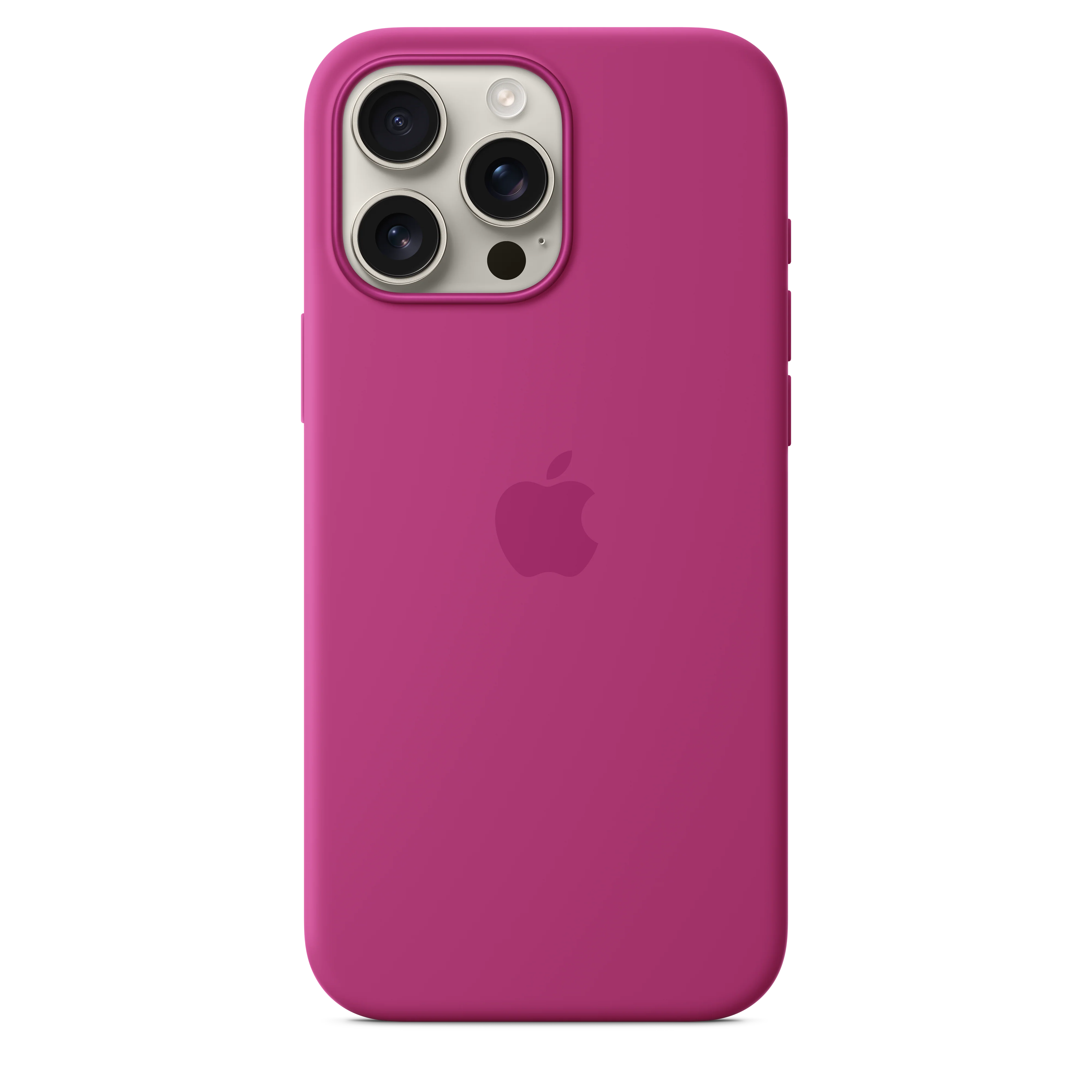 Funda para iPhone 16 Pro Max de silicona con MagSafe - Fucsia - Image 2