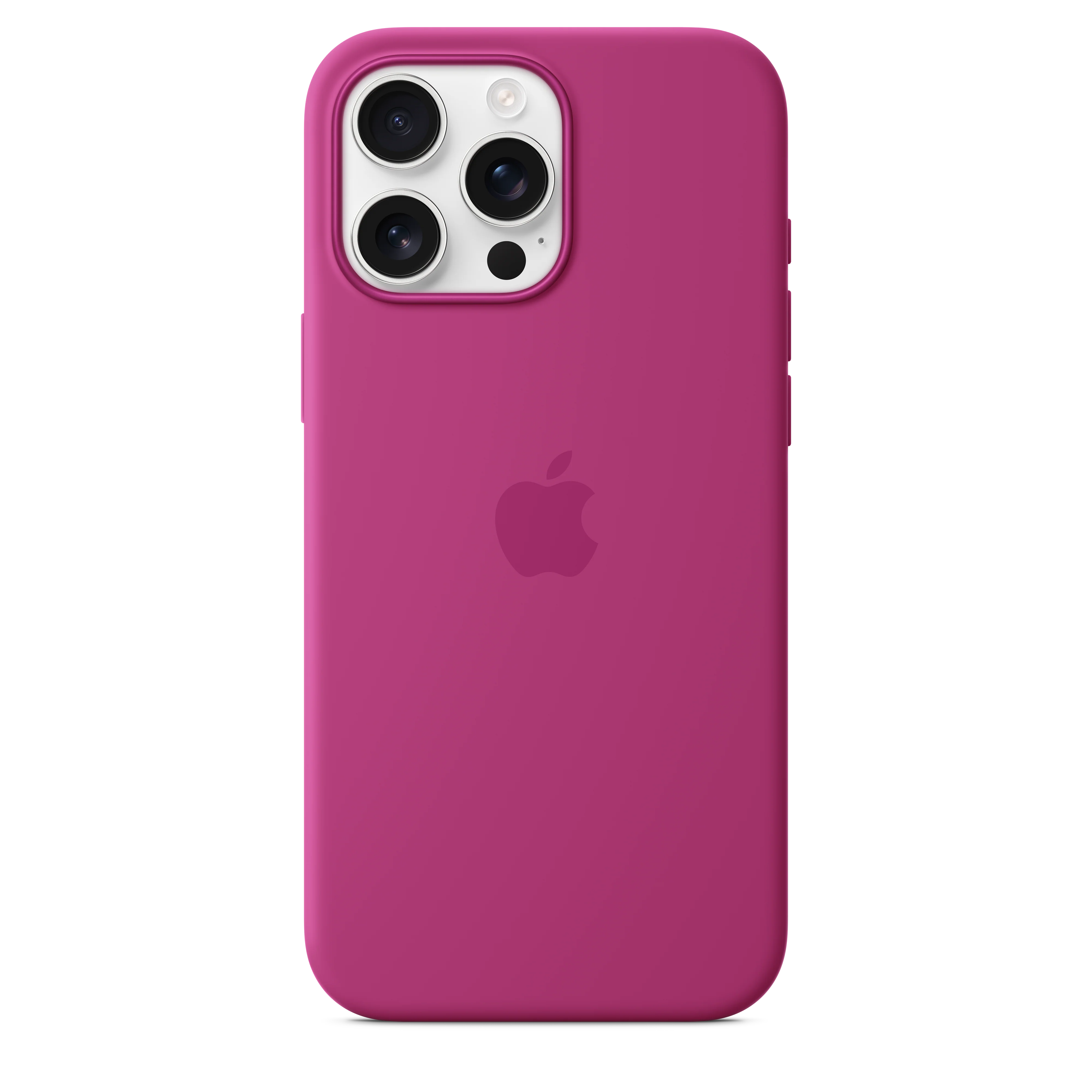 Funda para iPhone 16 Pro Max de silicona con MagSafe - Fucsia - Image 3