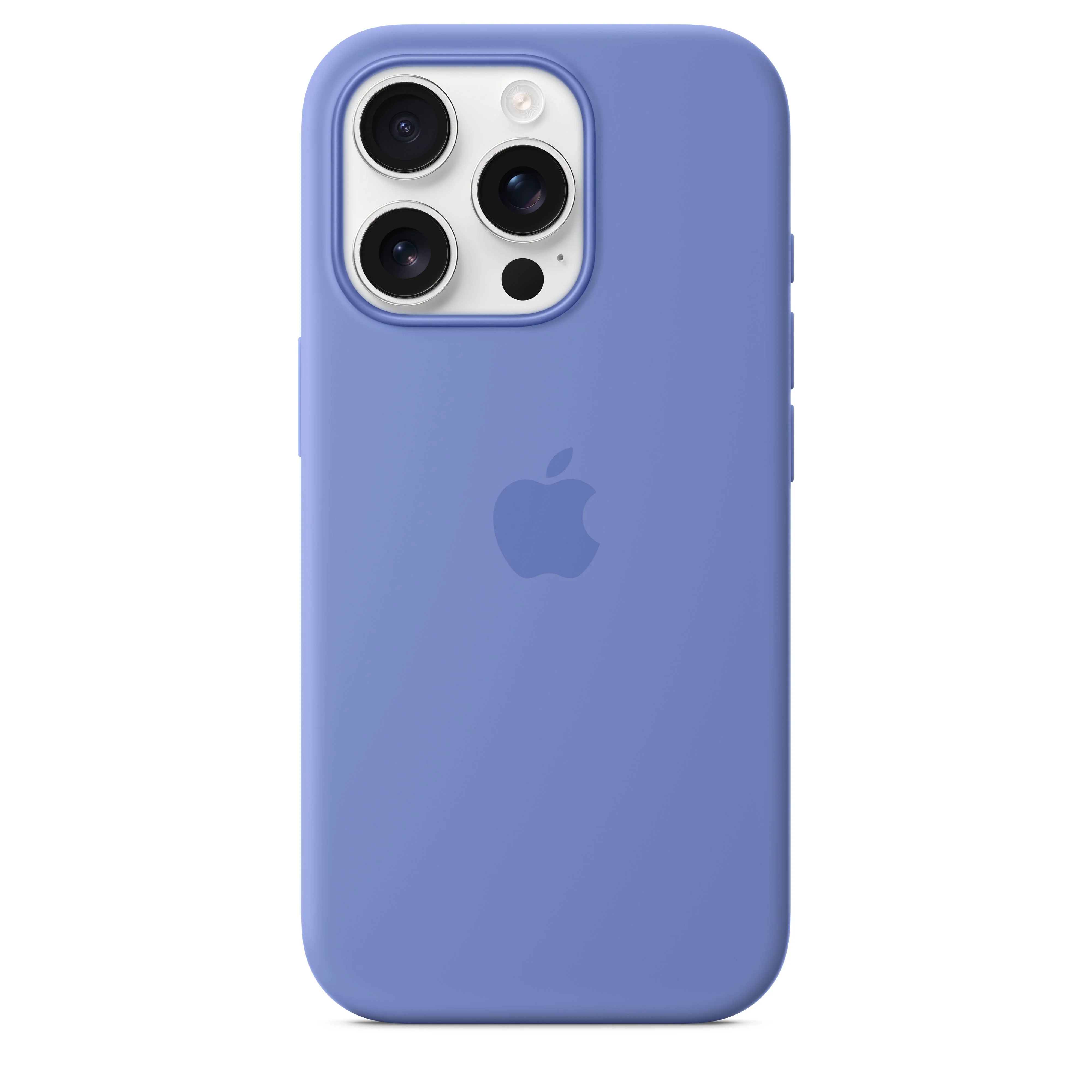 Funda para iPhone 16 Pro de silicona con MagSafe - Violeta
